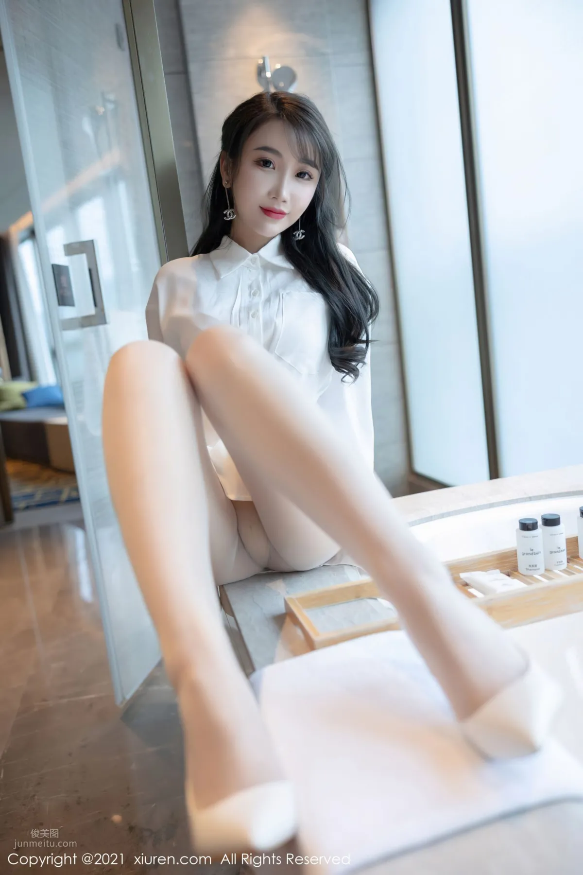 绯月樱深圳旅拍 洁白秀美的服饰_9
