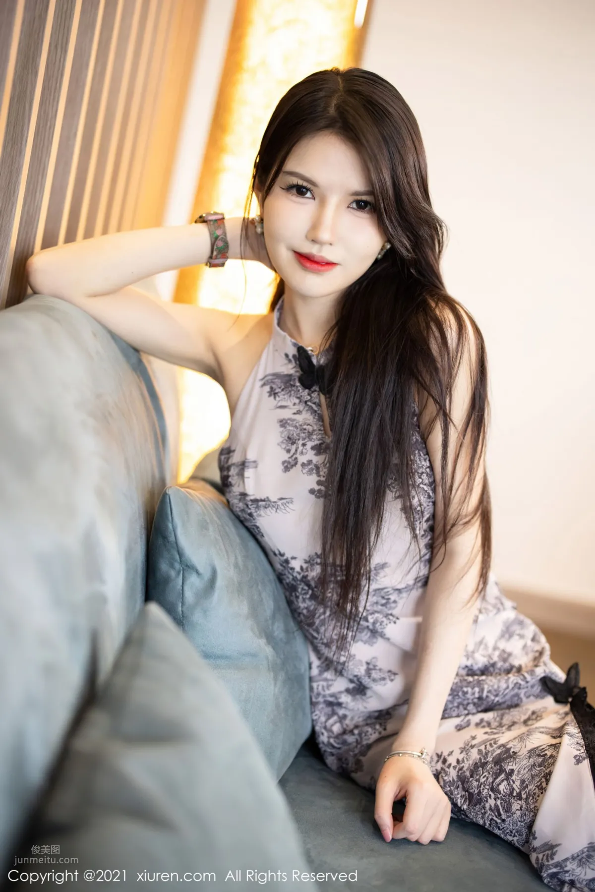New Model Yuan Yuanjiang, Elegant Charm of Classical Qipao photo 21