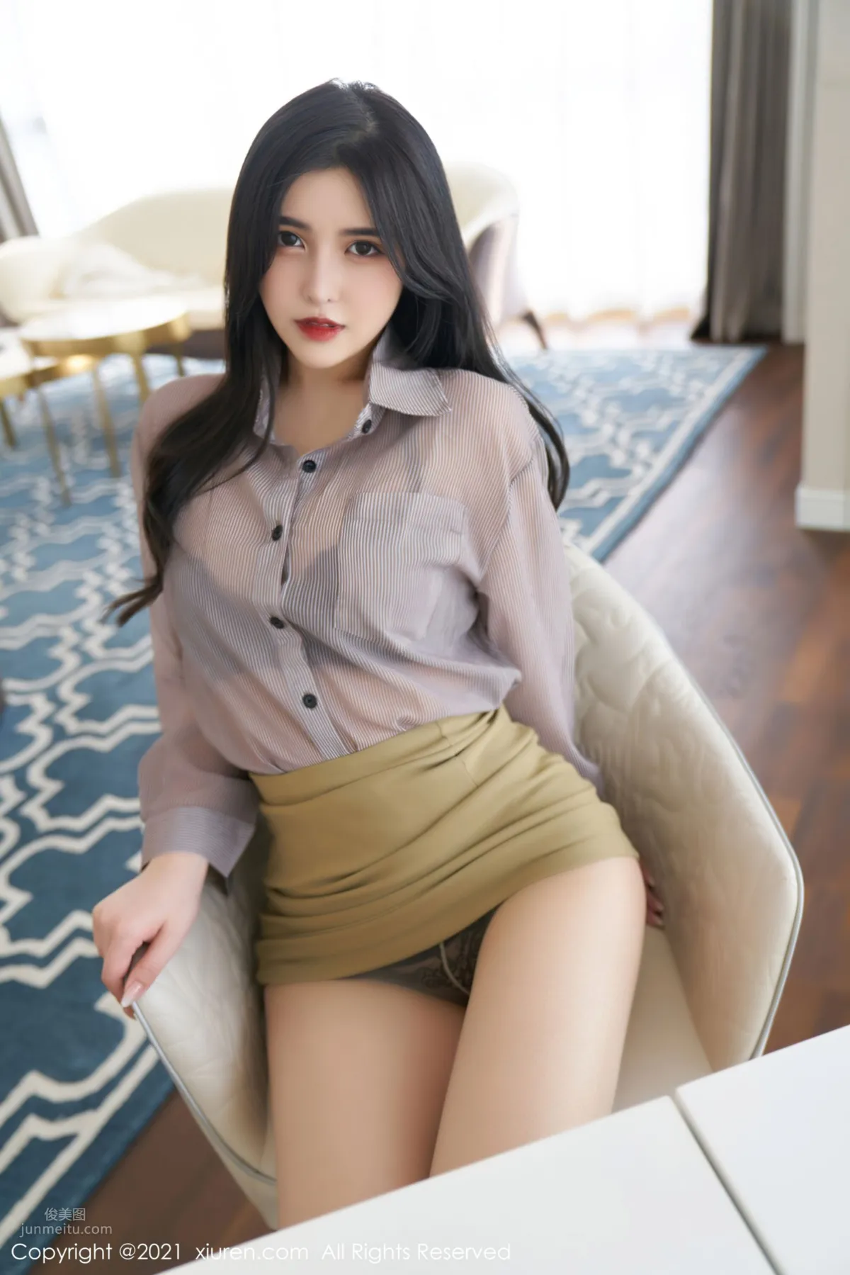 Han Jingan Dali Travel Shoot, Elegant and Graceful Workplace OL photo 7