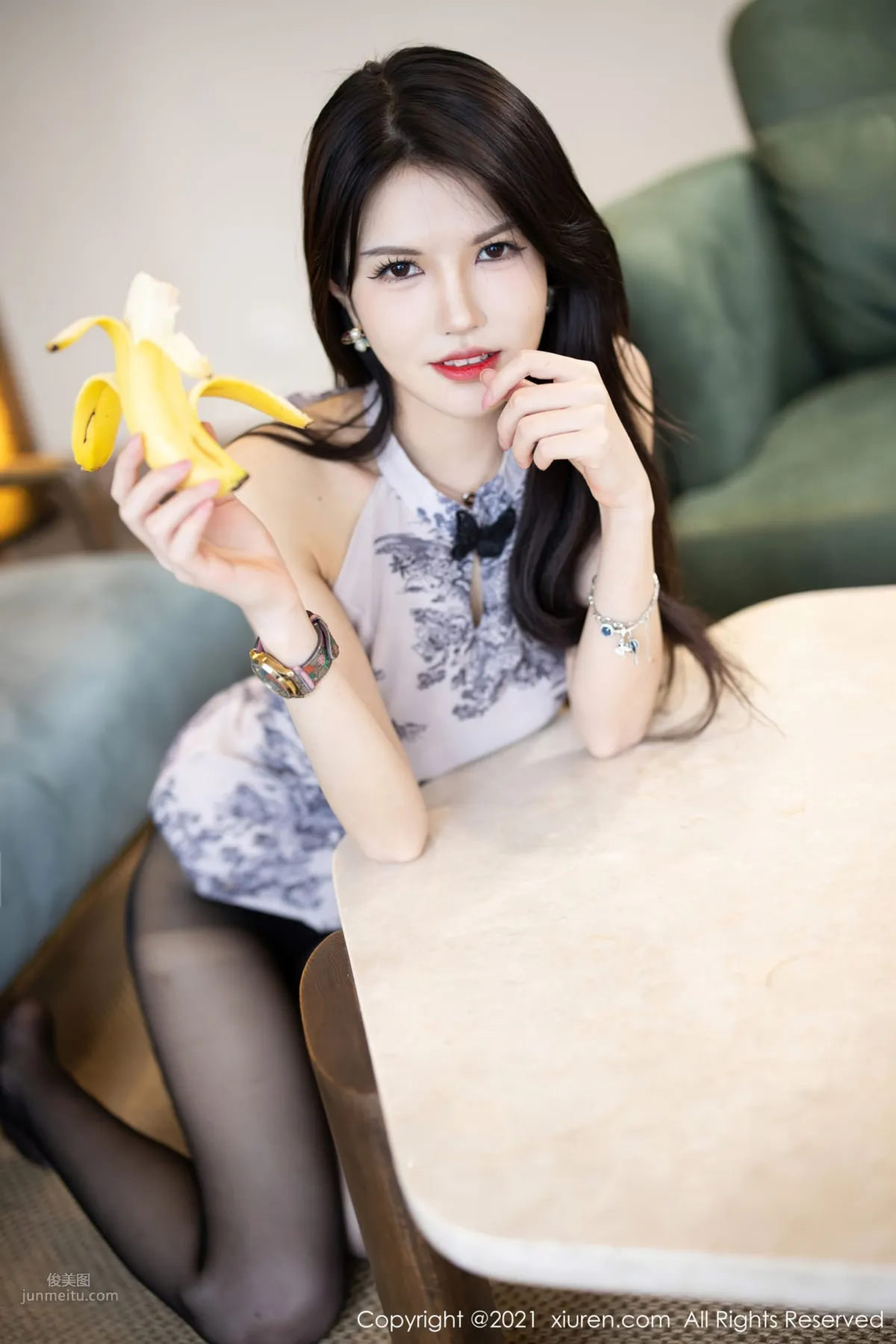 New Model Yuan Yuanjiang, Elegant Charm of Classical Qipao photo 33