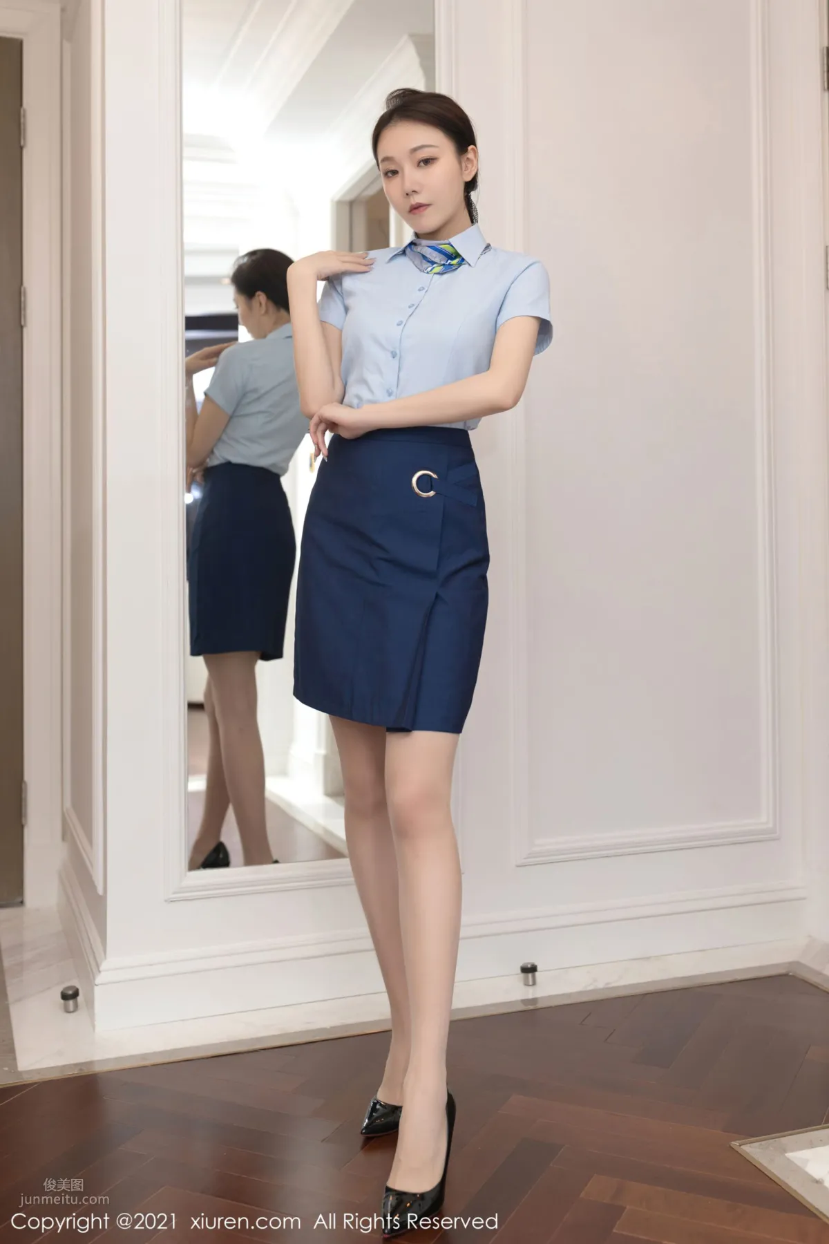 Flight Attendant Goddess Anran Maleah Wake Up Diary Theme Series photo 65