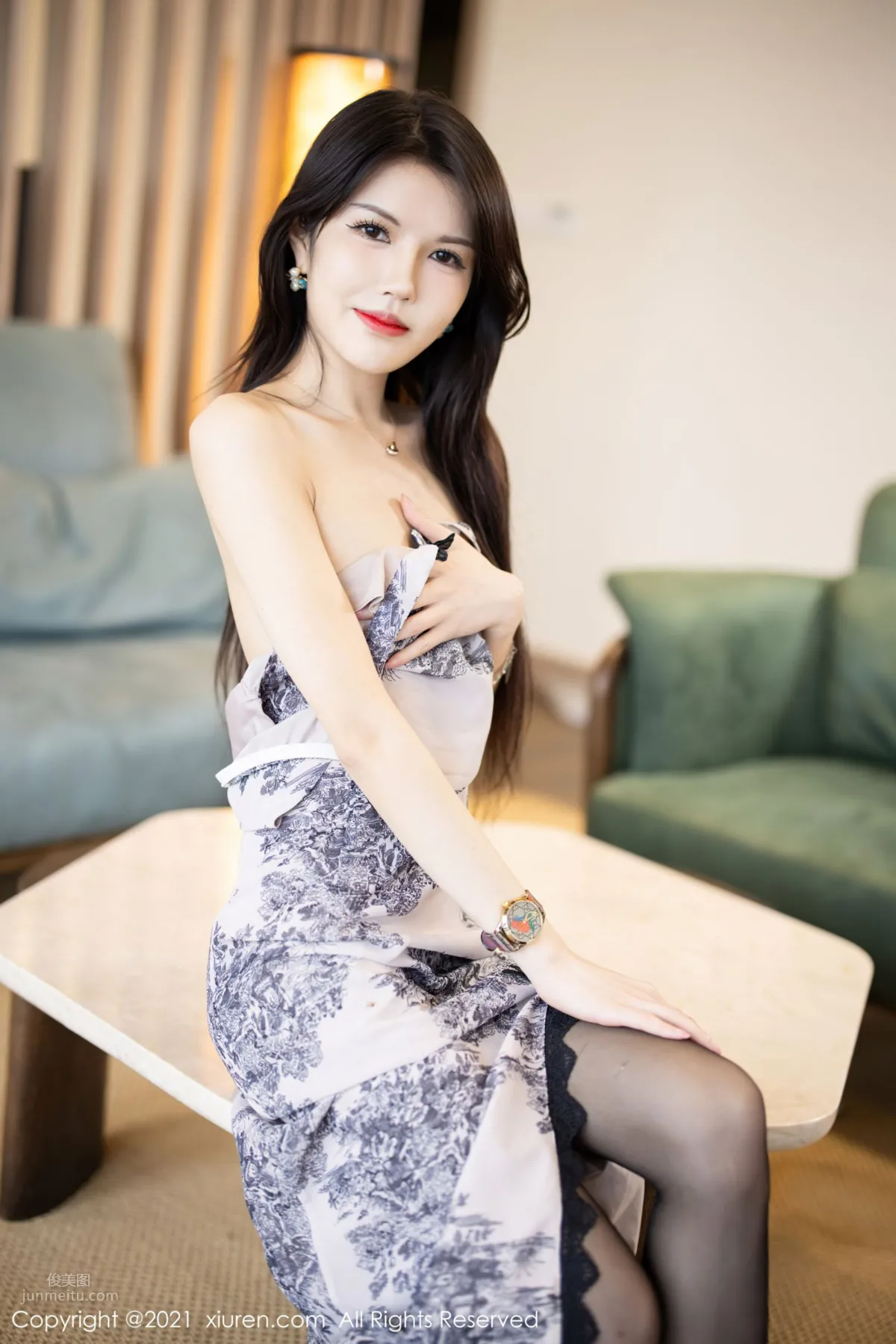 New Model Yuan Yuanjiang, Elegant Charm of Classical Qipao photo 38