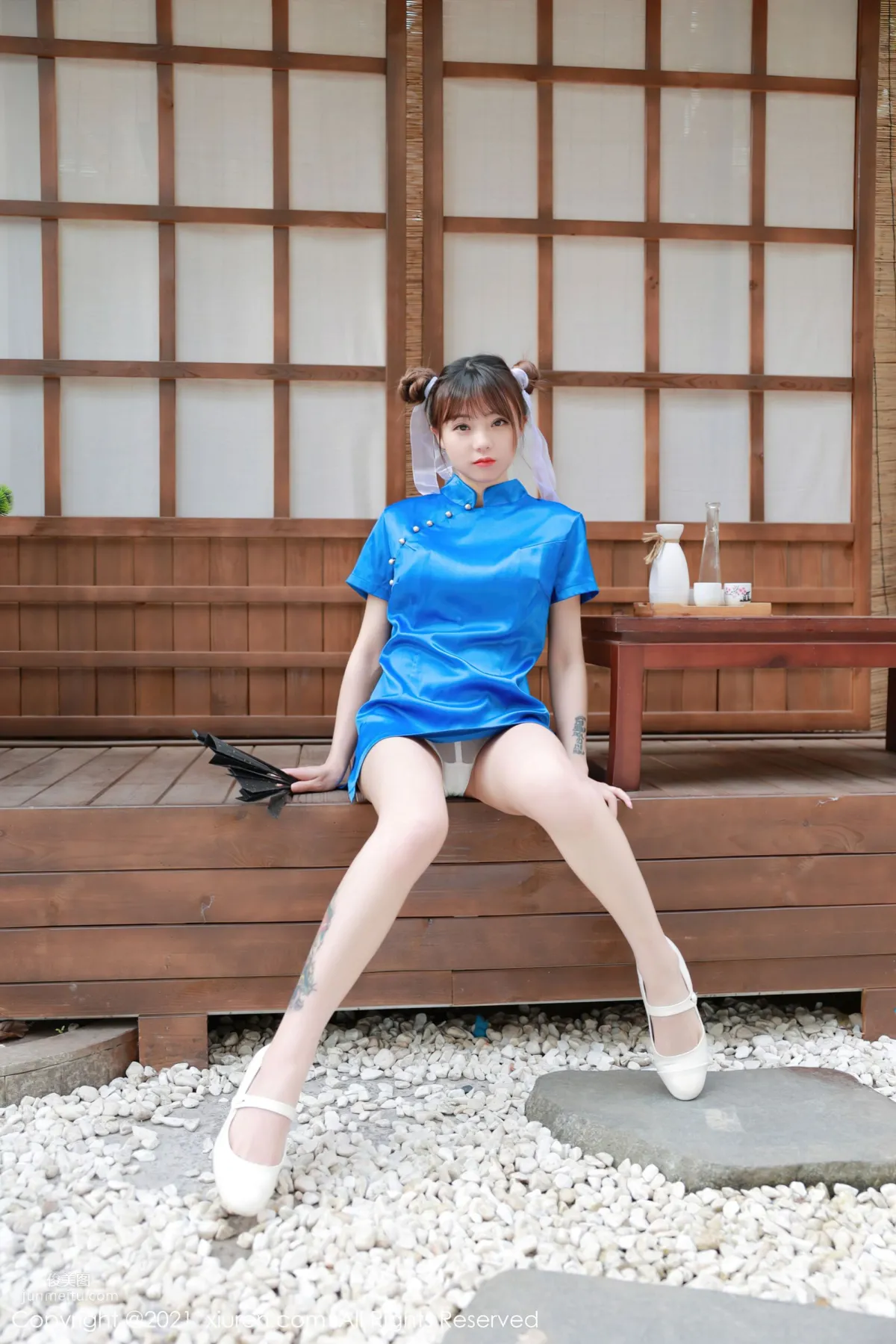 She Beila Portrays Chun-Li COS Theme Series photo 3