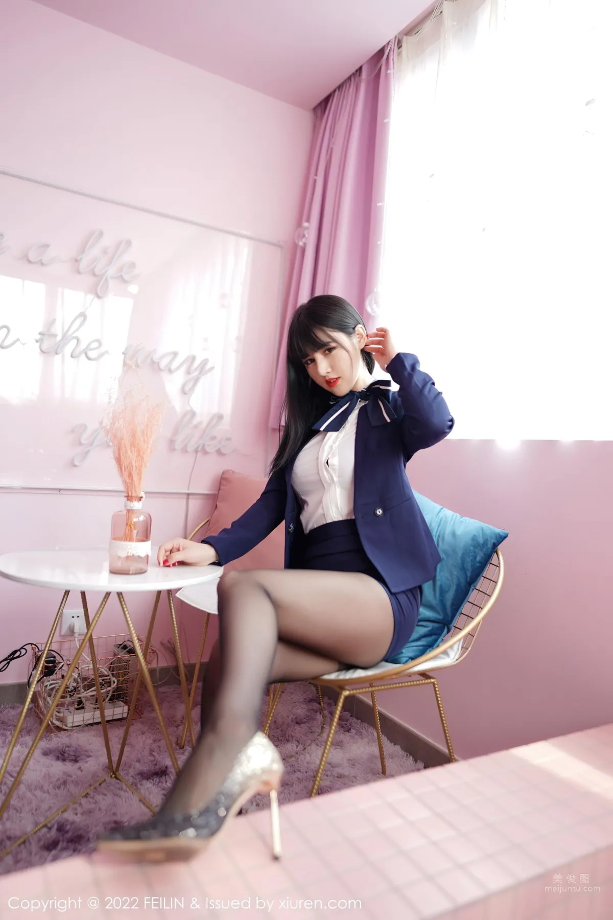 [FEILIN] 2022.03.08 VOL.432 Shishi kiki photo 6