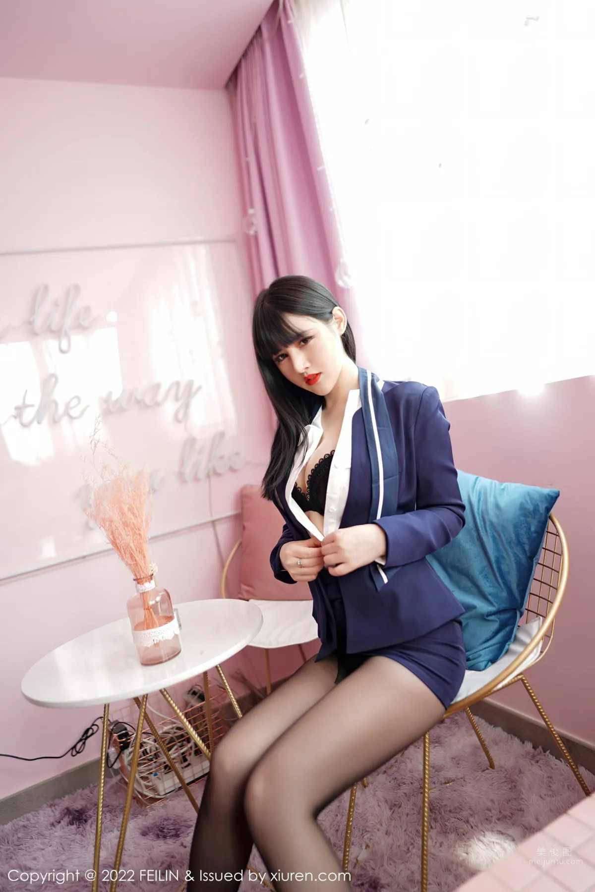 [FEILIN] 2022.03.08 VOL.432 Shishi kiki photo 13