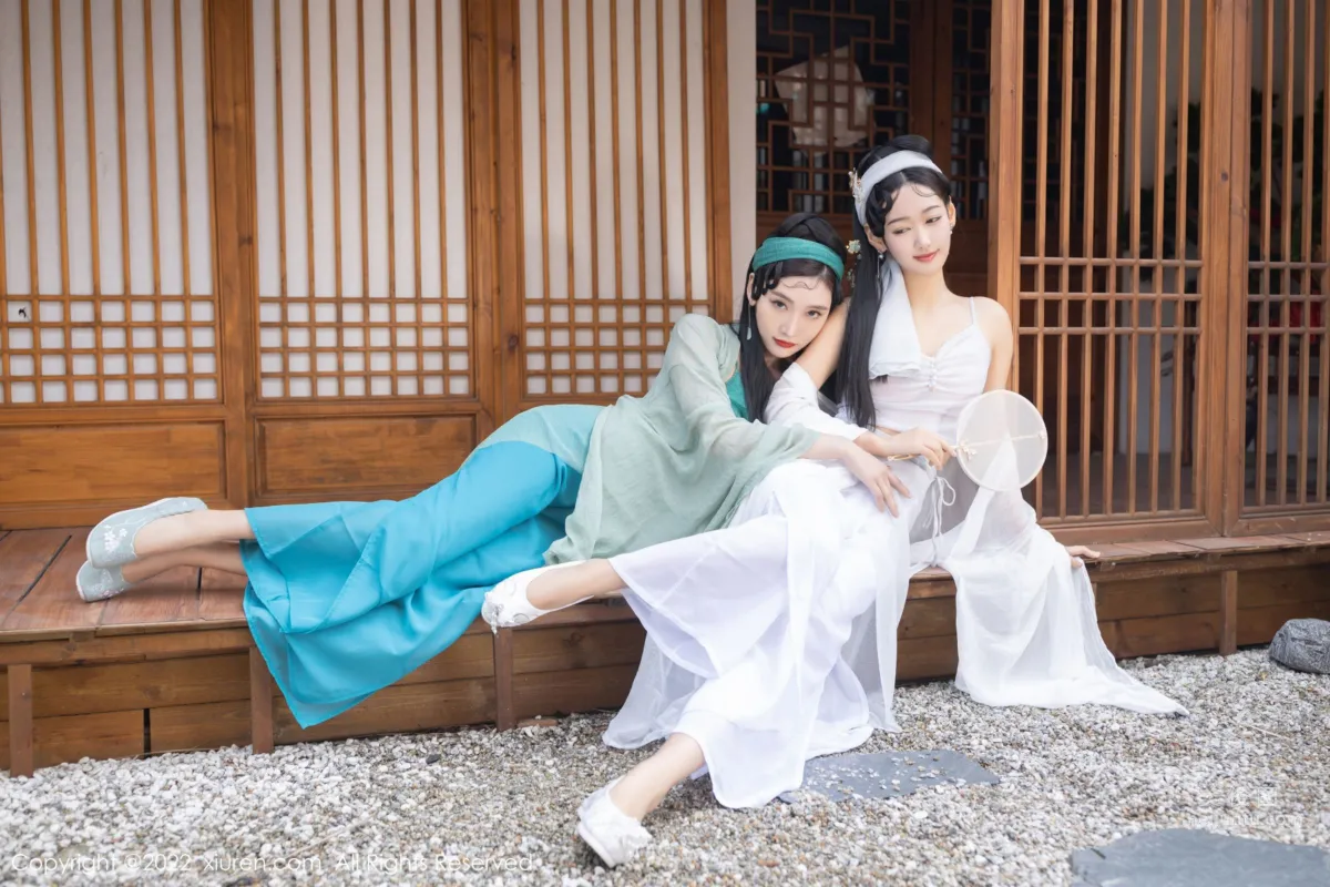 [XiuRen] 2022.04.25 No.4921 唐安琪&陆萱萱_2