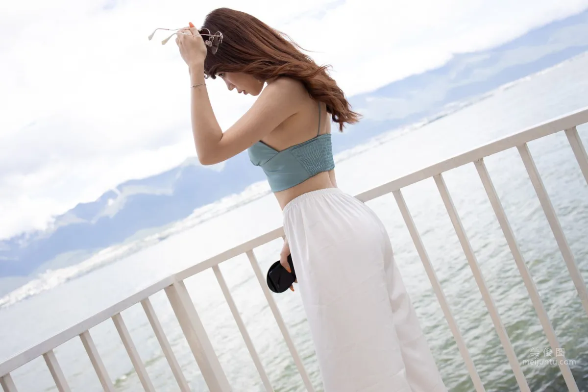 Urban Beauty Zhizhi Tight White Long Pants photo 55