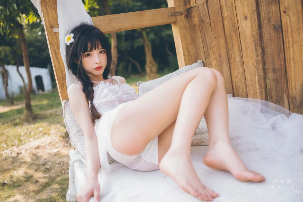清水由乃 - 田園蕾絲裙 16