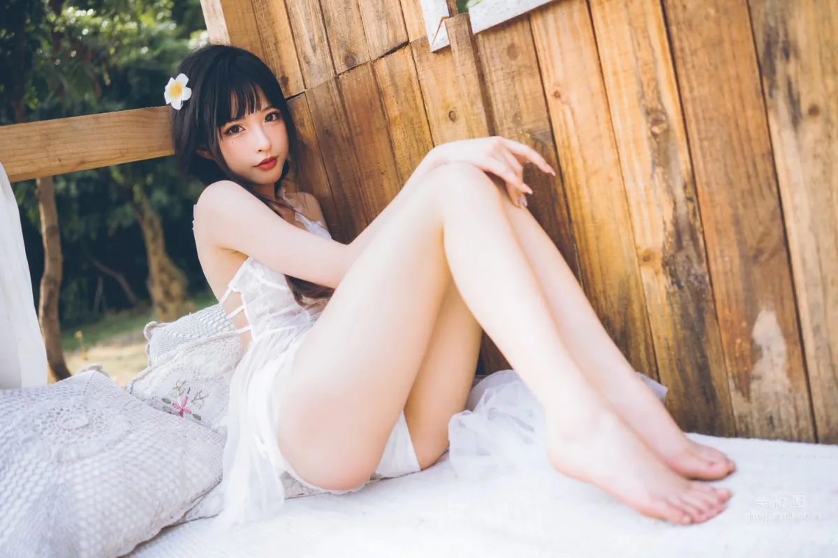 清水由乃 - 田園蕾絲裙 18