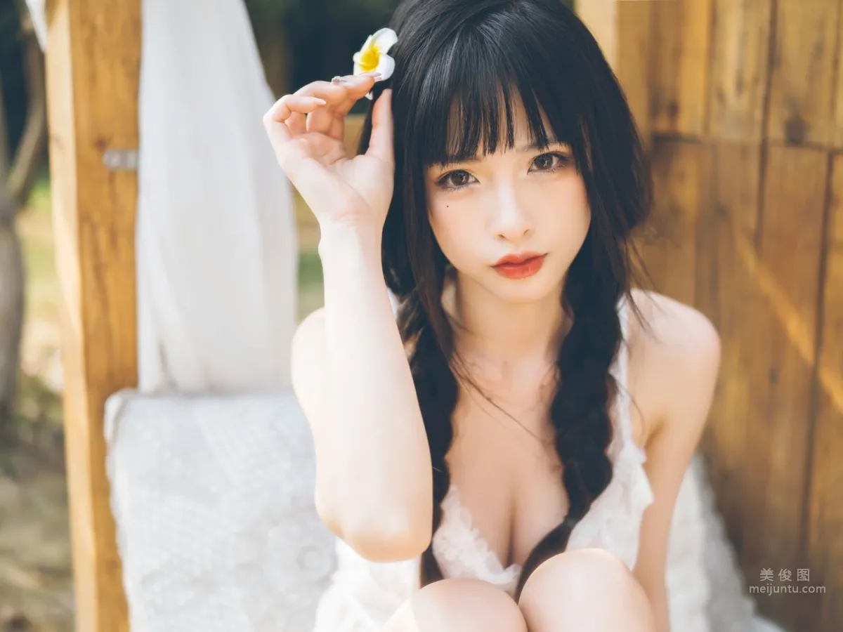 清水由乃 - 田園蕾絲裙 63