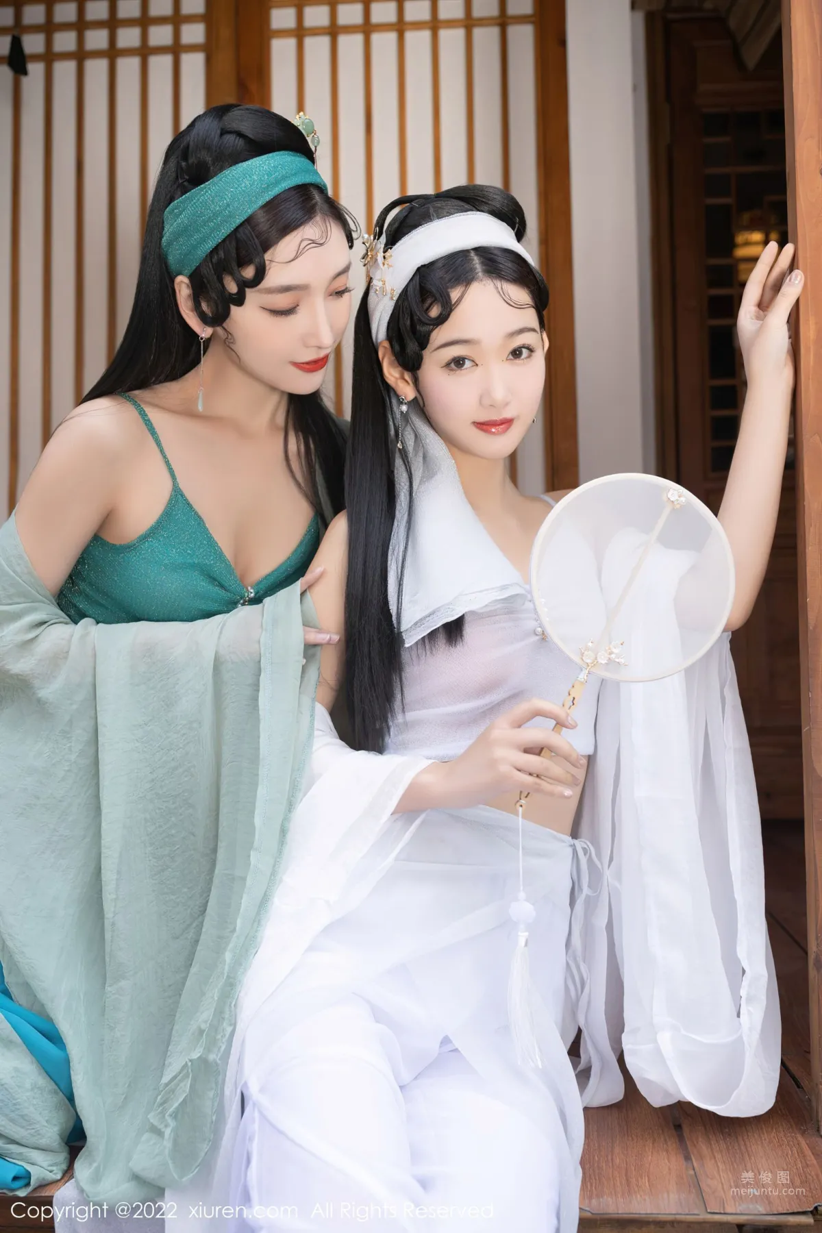 [XiuRen] 2022.04.29 No.4952 唐安琪&amp;陸萱萱 44