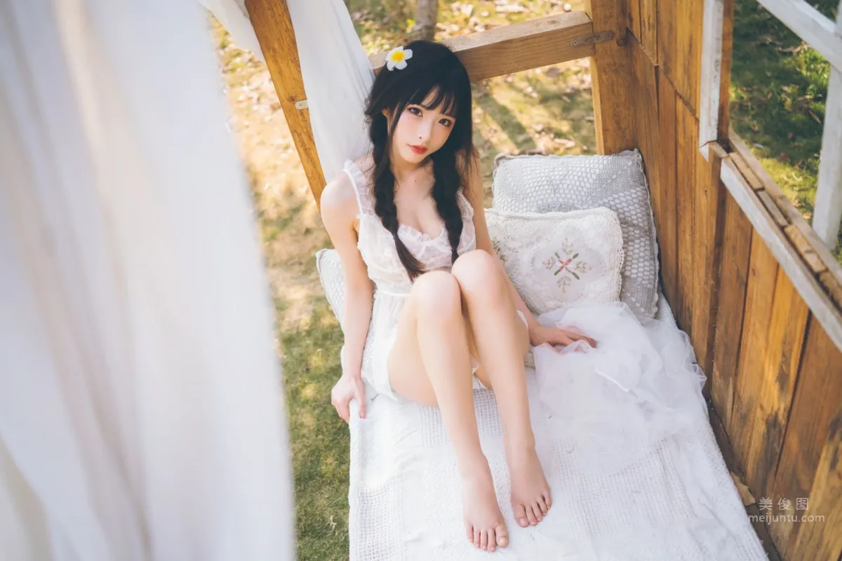 清水由乃 - 田園蕾絲裙 32