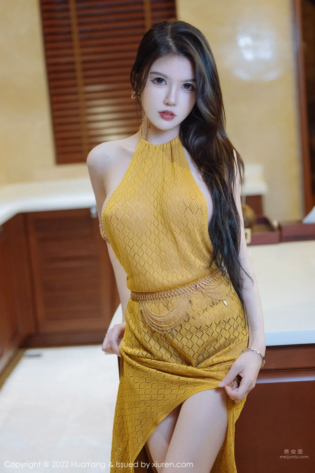 [HuaYang] 2022.03.09 VOL.490 媛媛醬belle 19