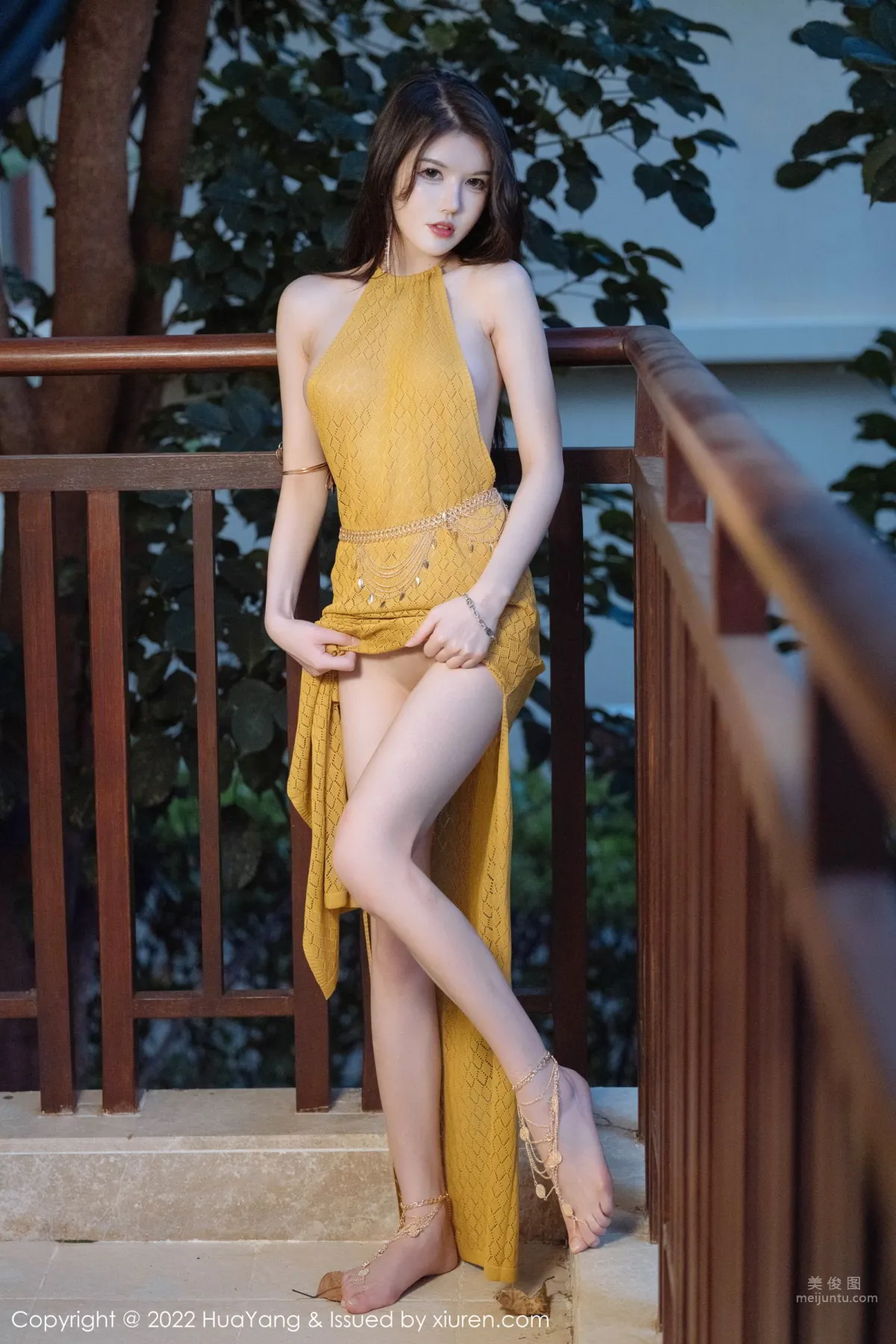 [HuaYang] 2022.03.09 VOL.490 媛媛醬belle 34