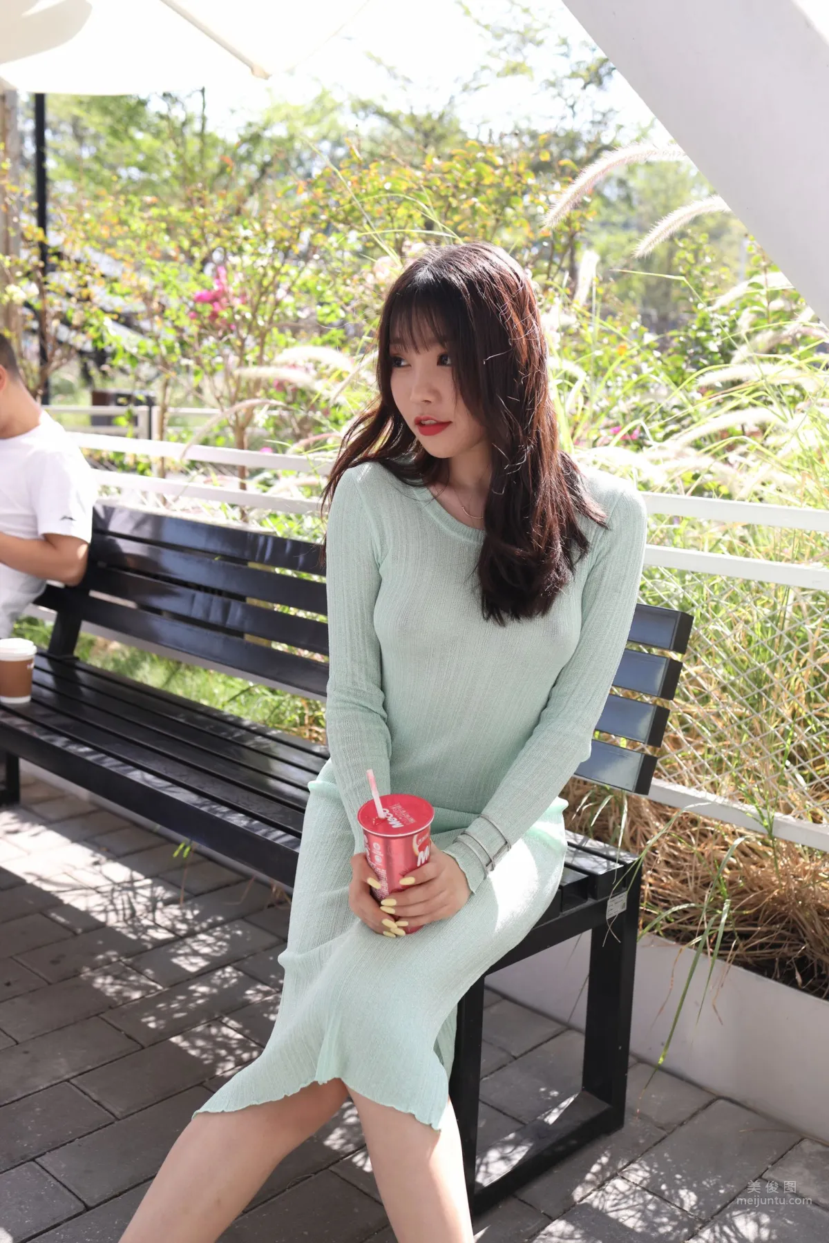 Urban Beauty Zhizhi Sexy Light Green Bodycon Dress photo 115