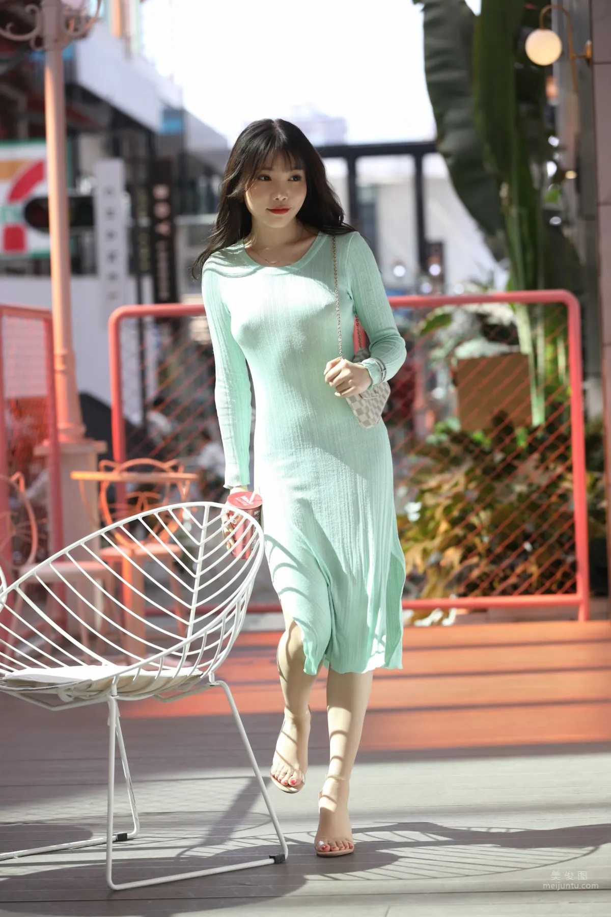 Urban Beauty Zhizhi Sexy Light Green Bodycon Dress photo 167