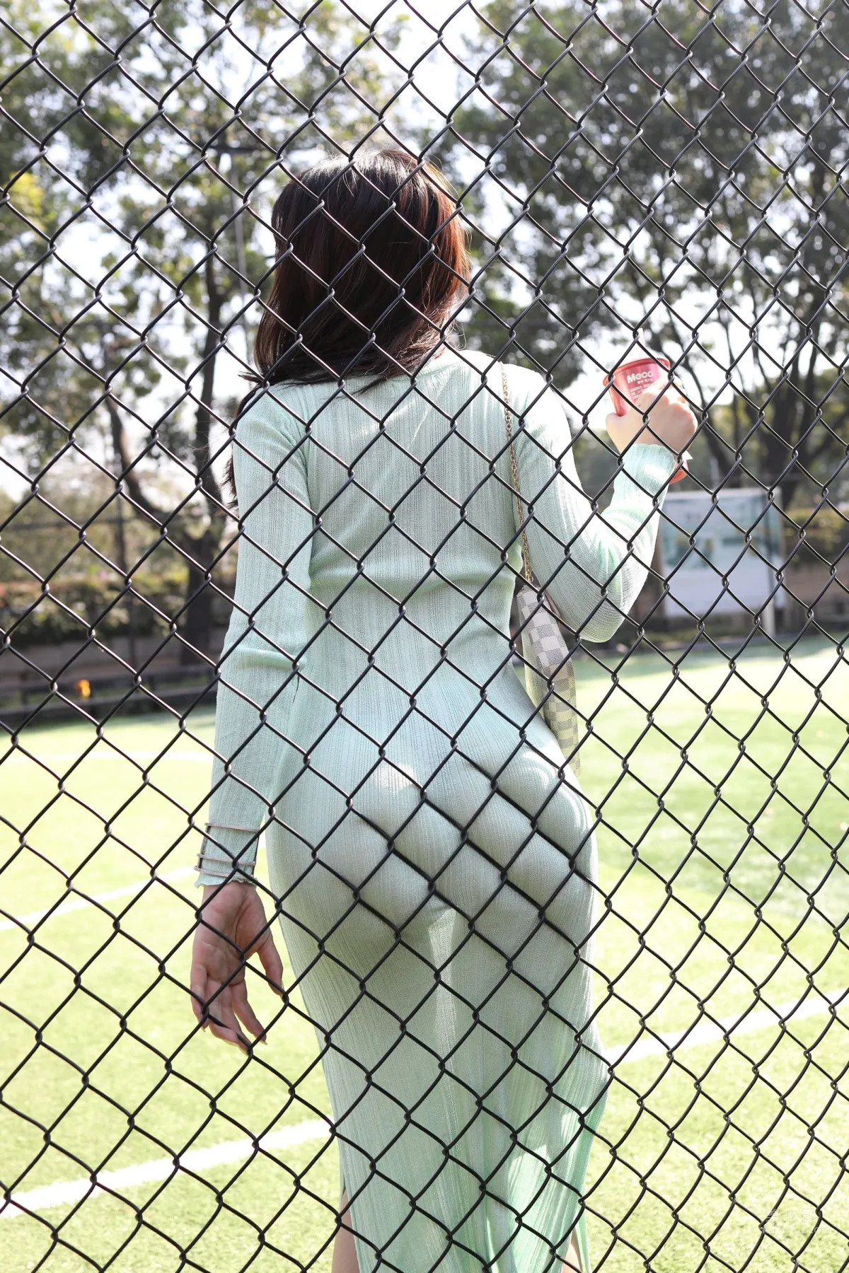 Urban Beauty Zhizhi Sexy Light Green Bodycon Dress photo 107