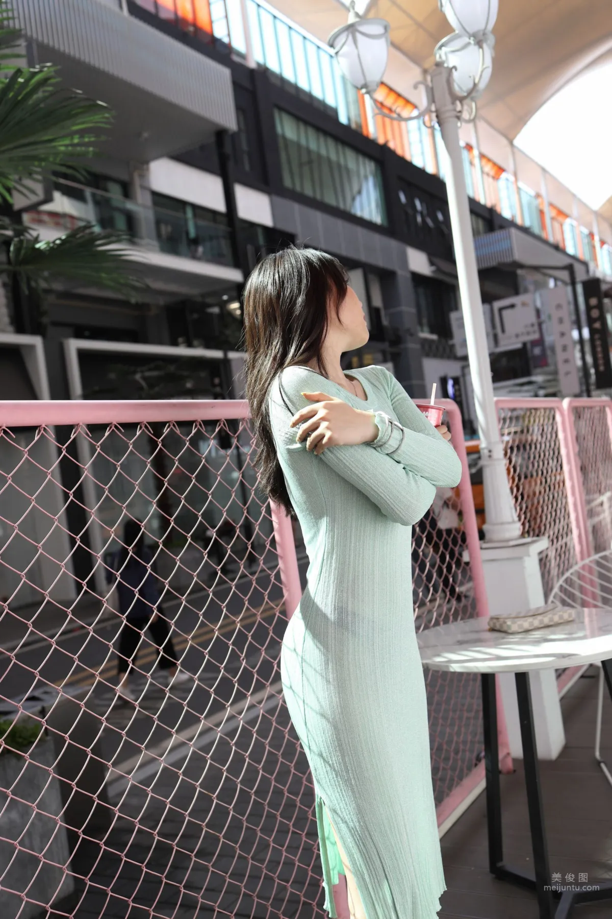 Urban Beauty Zhizhi Sexy Light Green Bodycon Dress photo 151