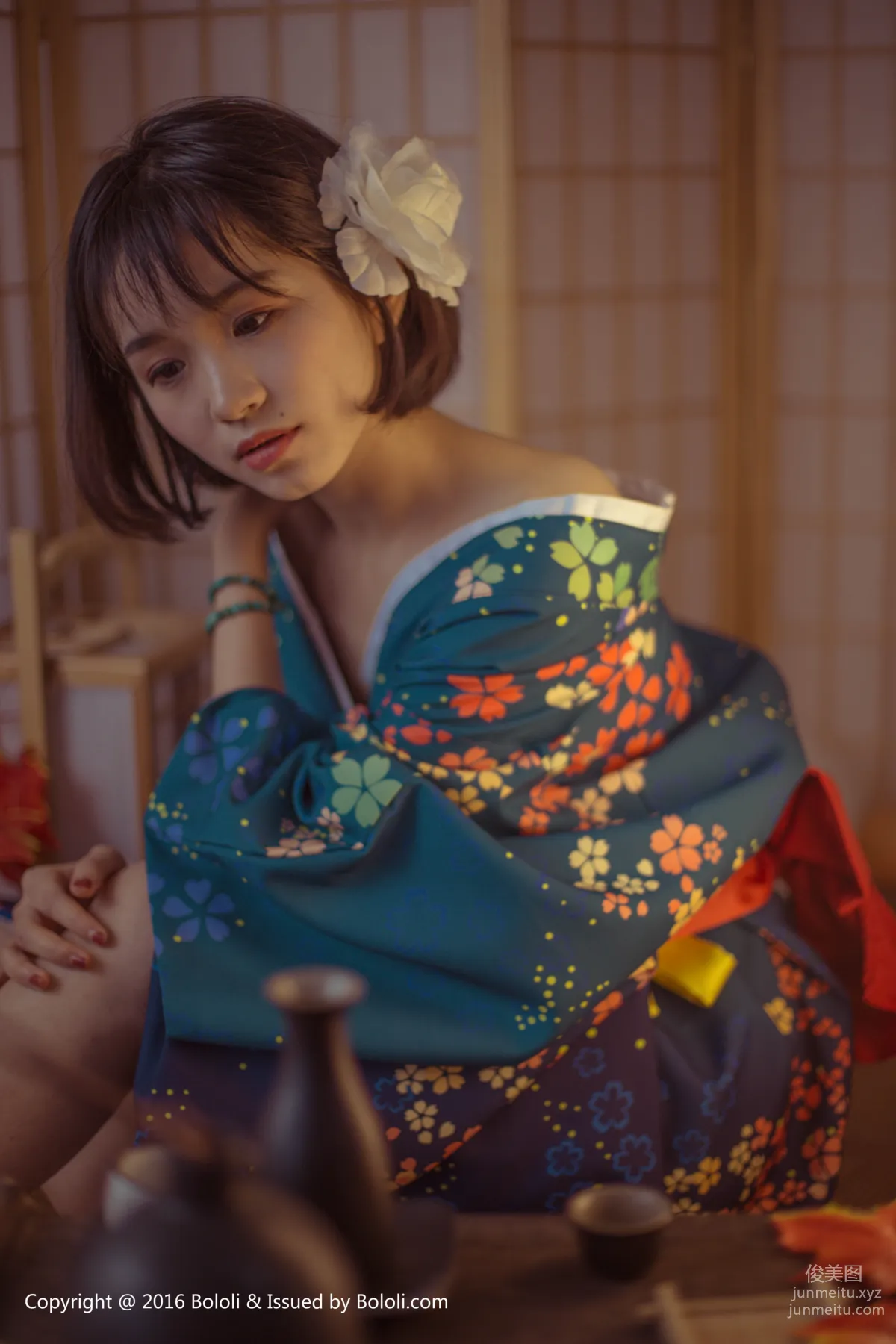 [BoLoLi Boluoshe] 2018.01.16 BOL.132 Ku Ku Japanese Warmth photo 3