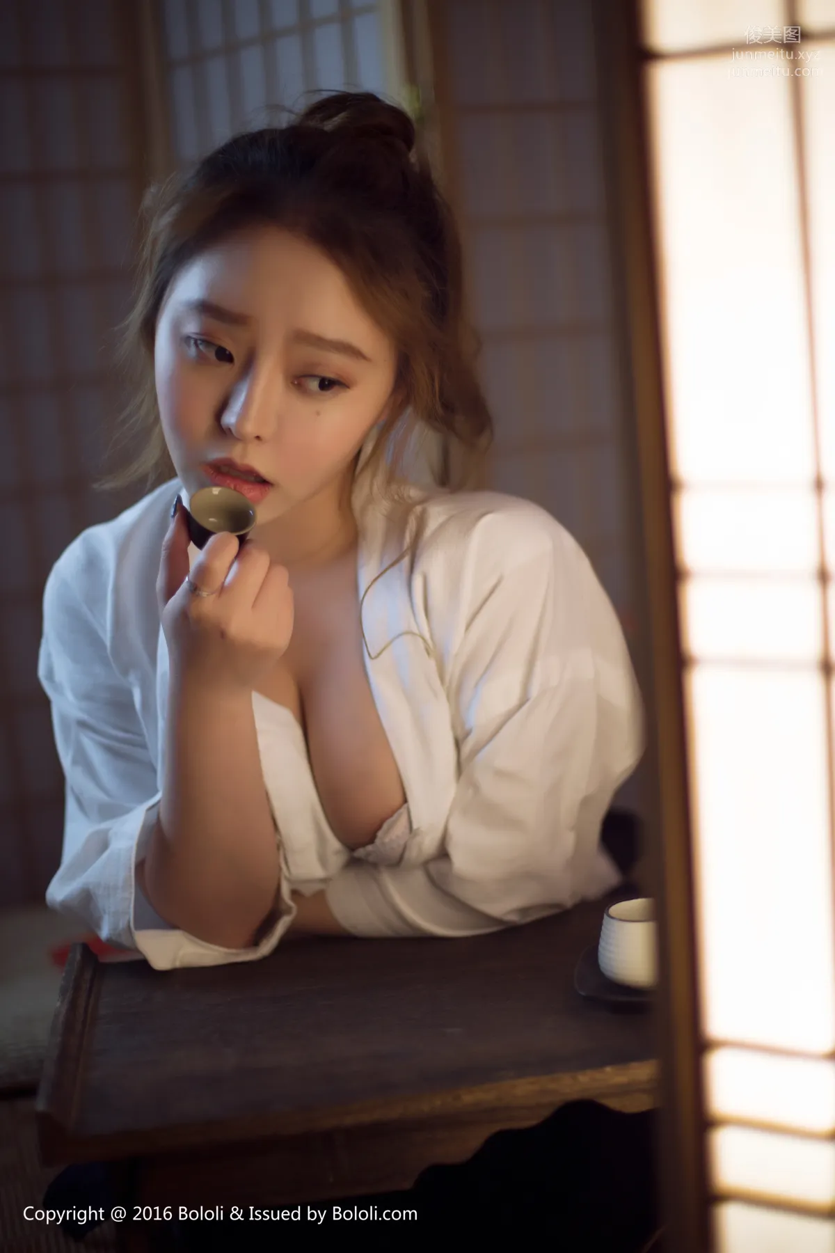 [BoLoLi Boluoshe] 2018.03.06 VOL.111 Liu Youqi Sevenbaby photo 24