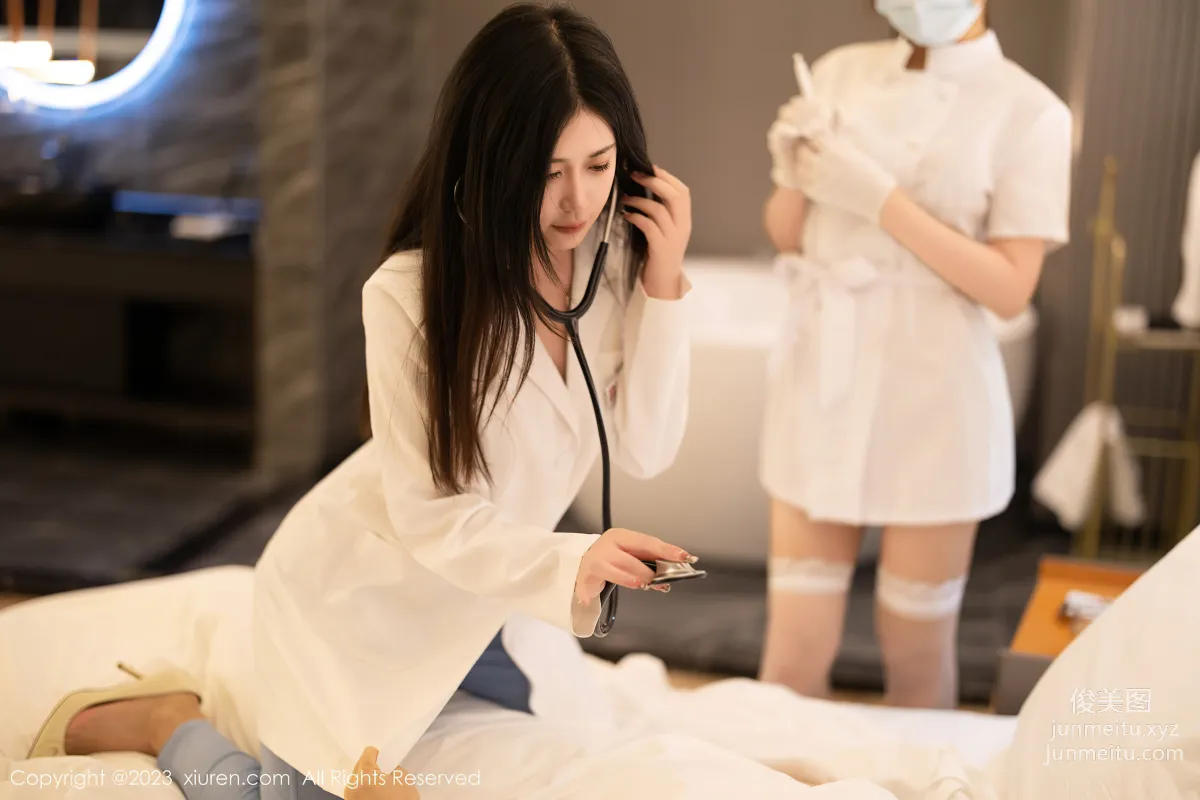 [XiuRen秀人網] 2023.02.23 NO.6312 icy豬&laura阿姣 模特合集 9