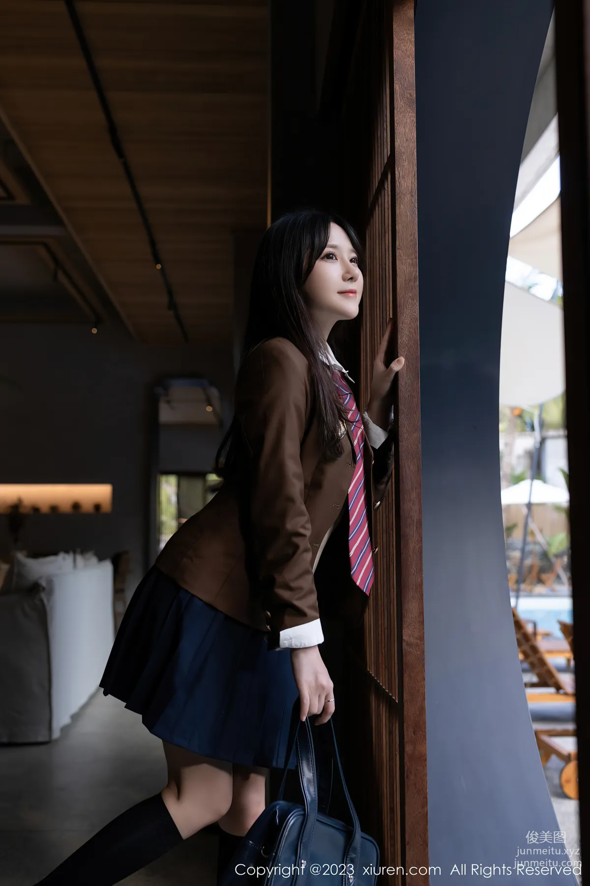 [XiuRen] 2023.03.10 NO.6400 Yuzijiang fish Sanya Travel Shoot photo 2