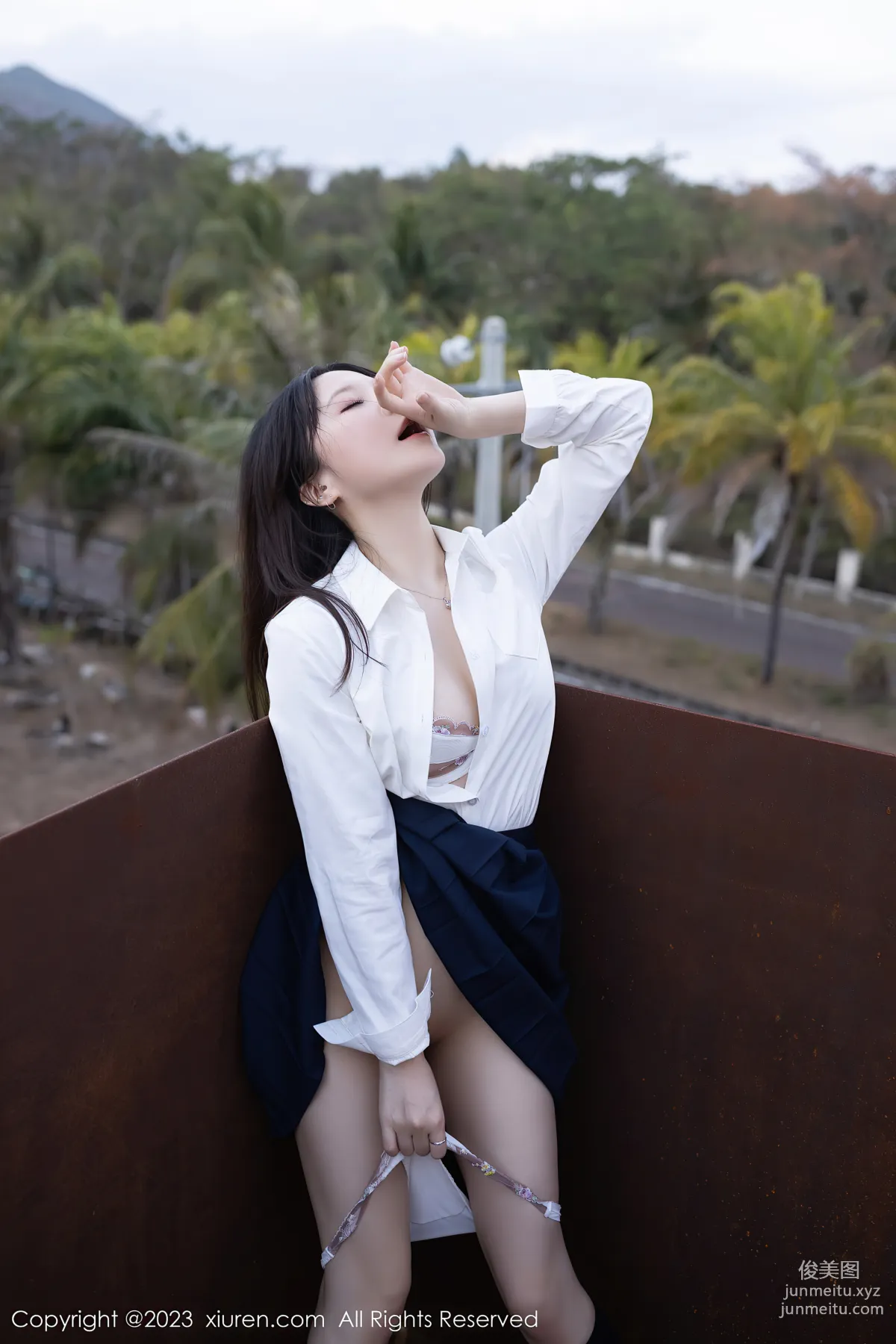 [XiuRen] 2023.03.10 NO.6400 Yuzijiang fish Sanya Travel Shoot photo 58