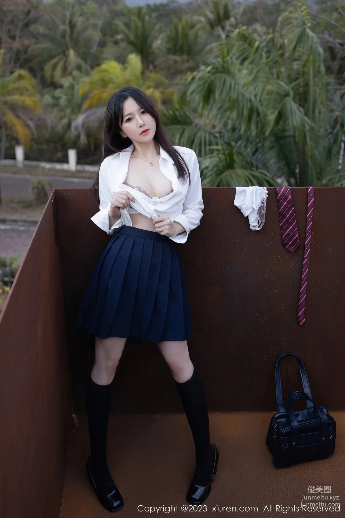 [XiuRen] 2023.03.10 NO.6400 Yuzijiang fish Sanya Travel Shoot photo 62