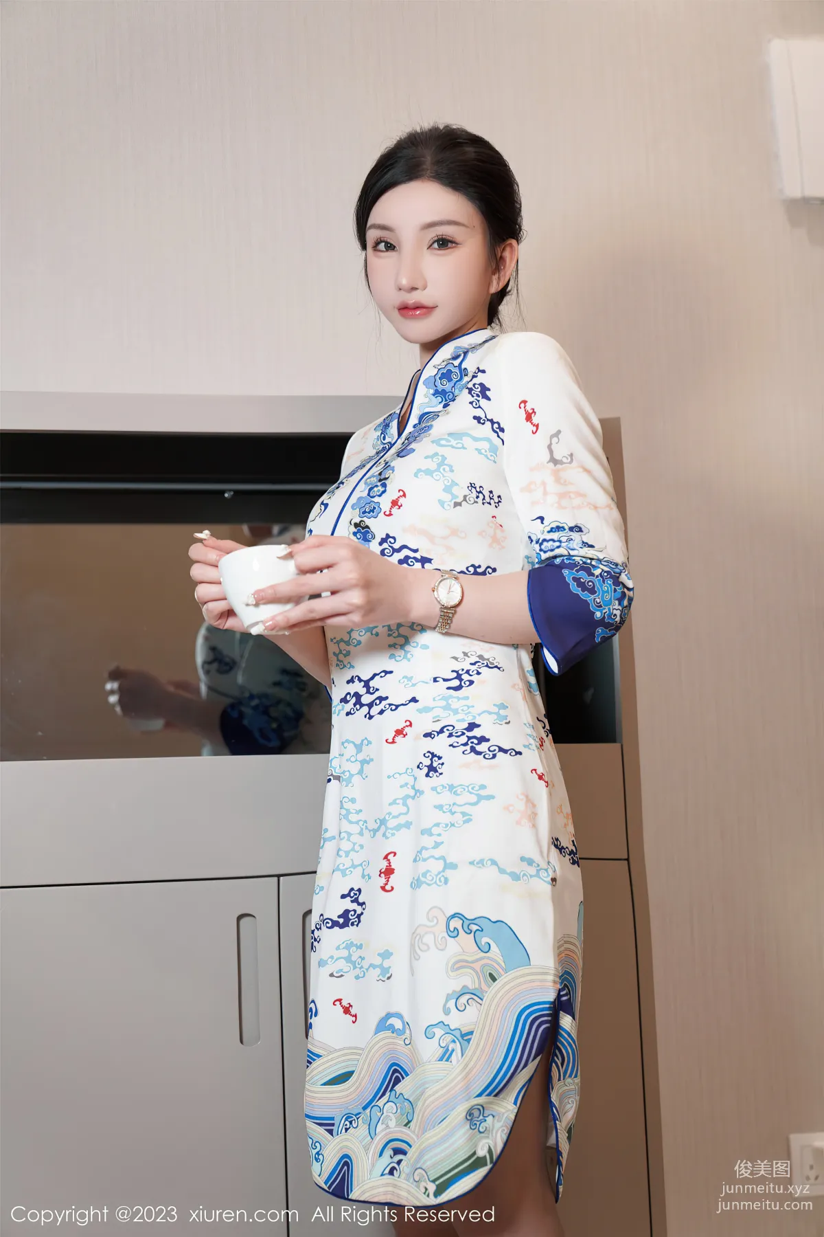 [XiuRen] 2023.03.24 NO.6473 Zhou Yuxi Sally Macau Travel Shoot photo 23