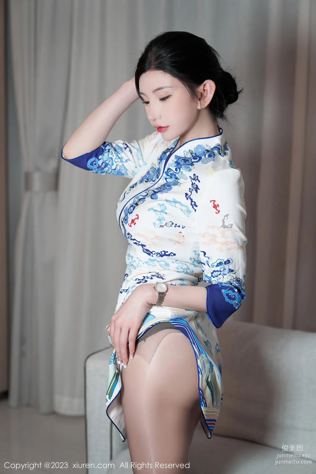 [XiuRen] 2023.03.24 NO.6473 Zhou Yuxi Sally Macau Travel Shoot photo 34