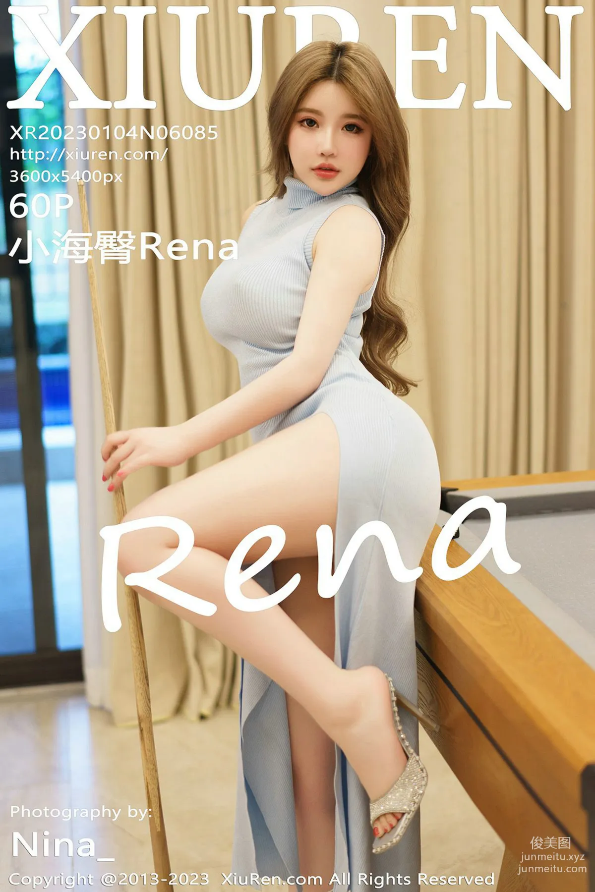 [Xiuren秀人網]2023.01.04 NO.6085 小海臀Rena 61