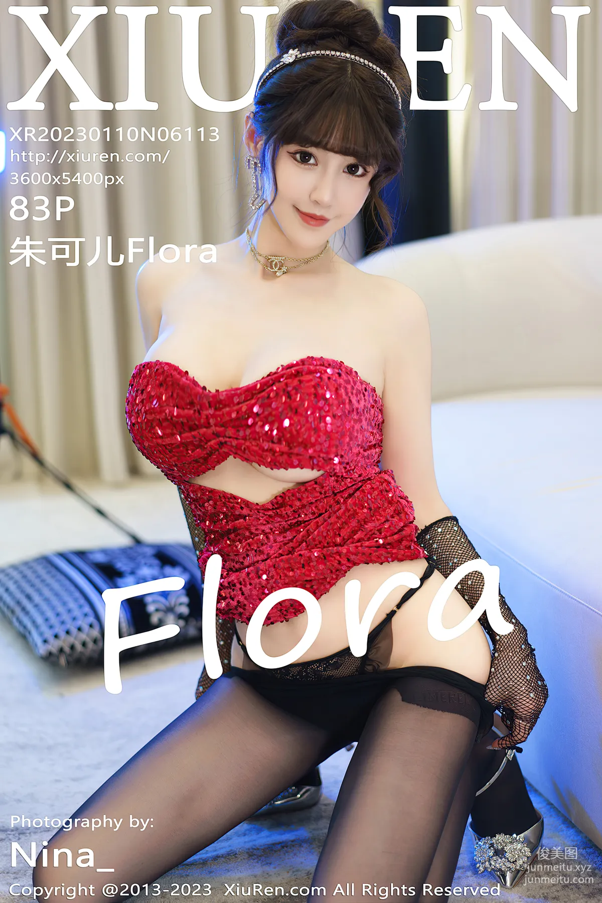 [Xiuren秀人網]2023.01.10 NO.6113 朱可兒Flora 84