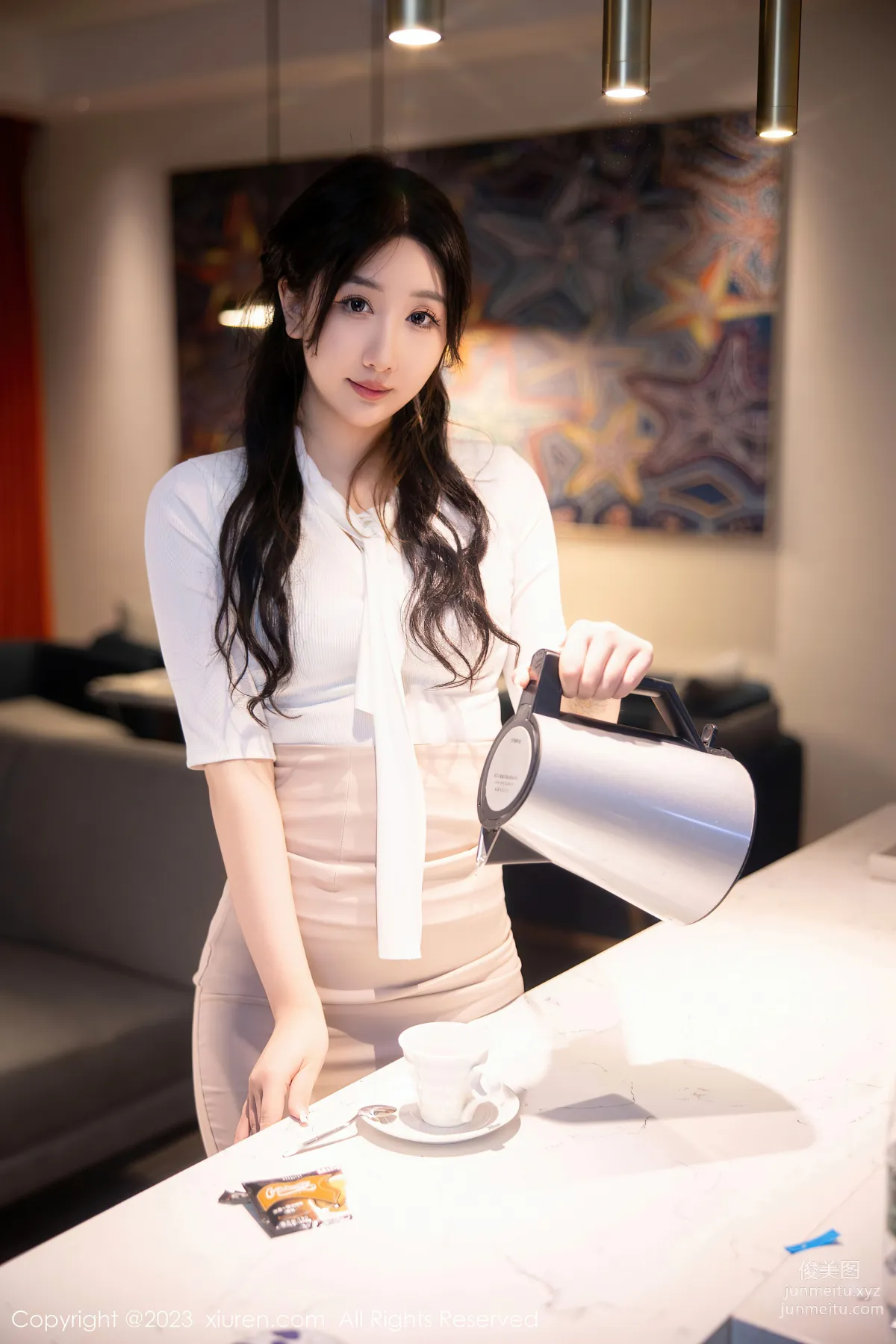 [XiuRen] 2023.02.02 NO.6207 Jiang Zhenzhen photo 16