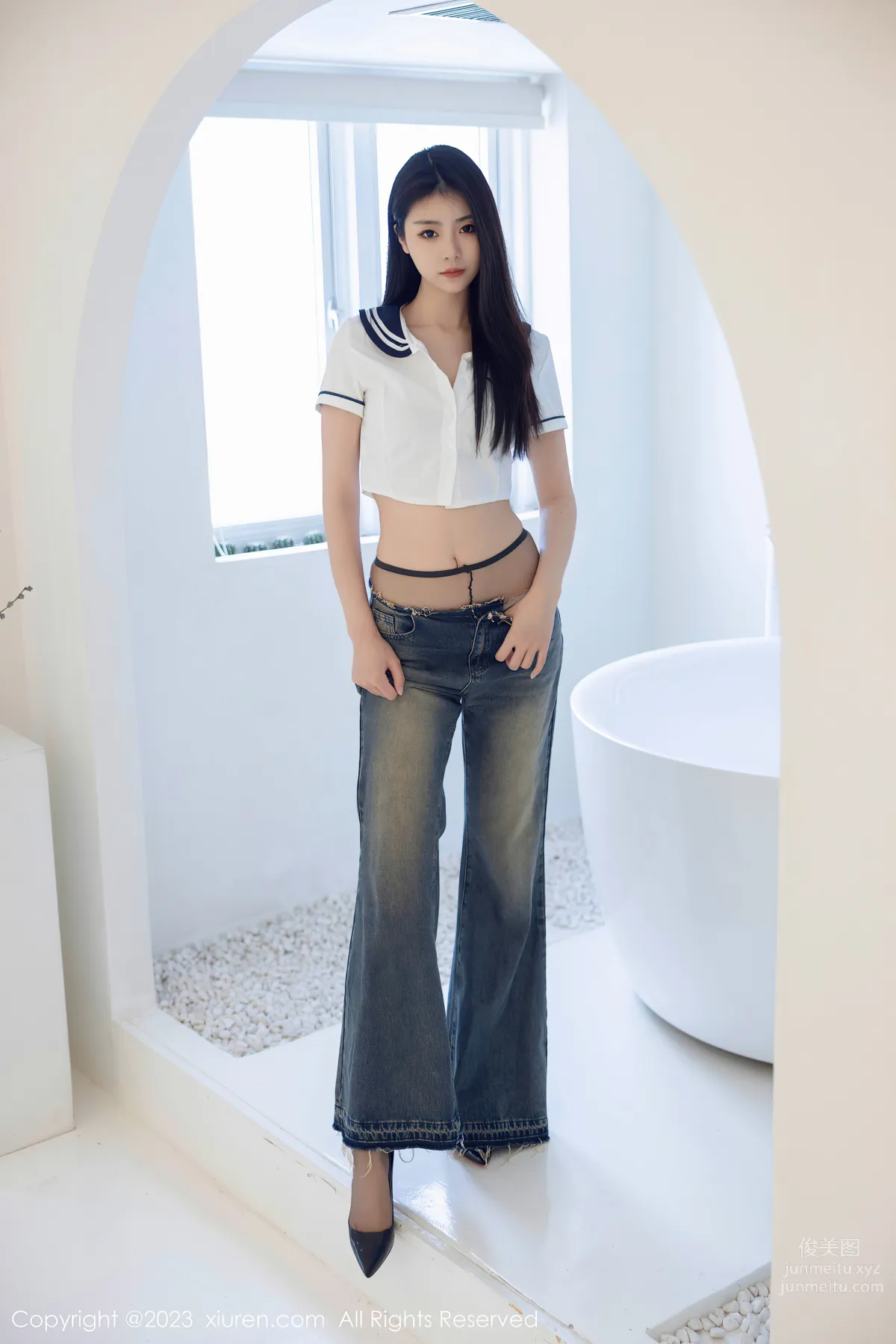 [XiuRen] 2023.07.05 NO.7027 Kele Vicky Jeans photo 5