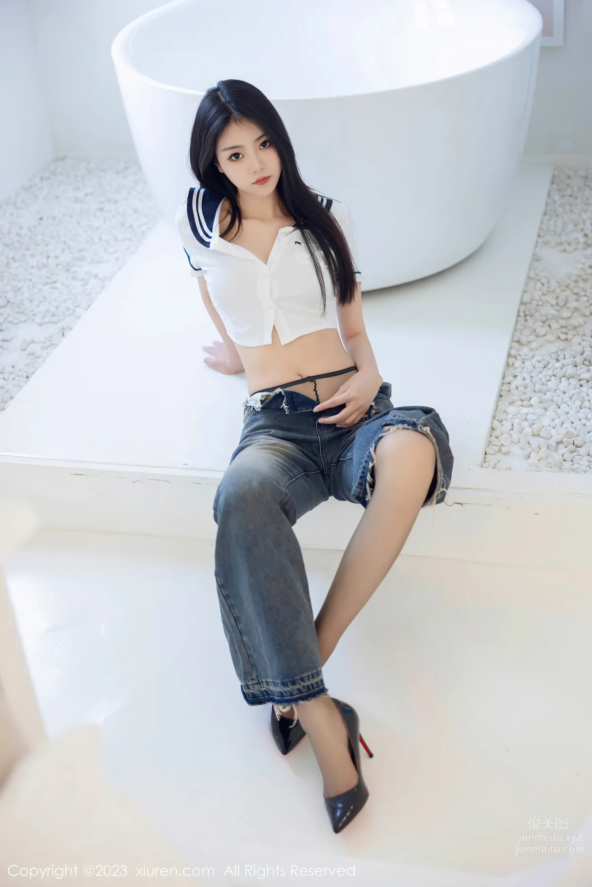 [XiuRen] 2023.07.05 NO.7027 Kele Vicky Jeans photo 7