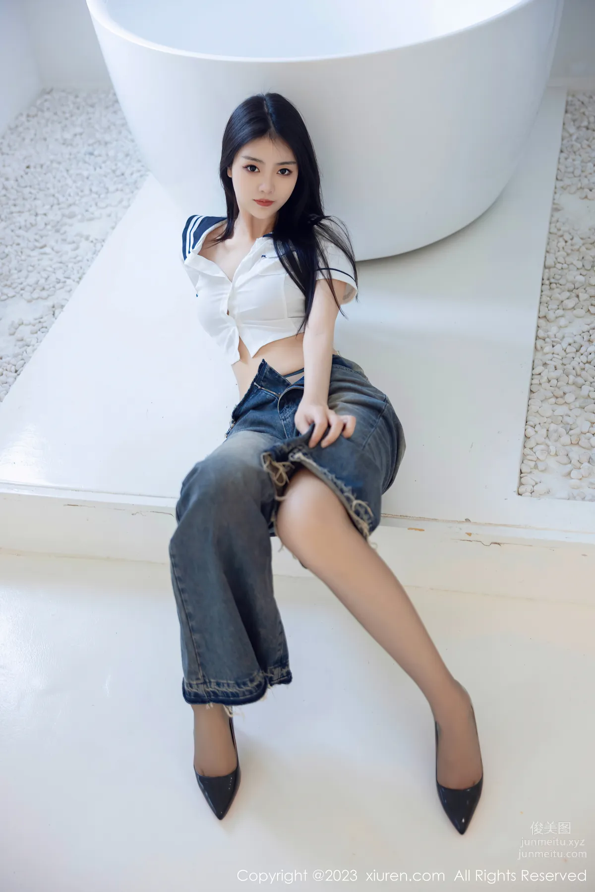 [XiuRen] 2023.07.05 NO.7027 Kele Vicky Jeans photo 8