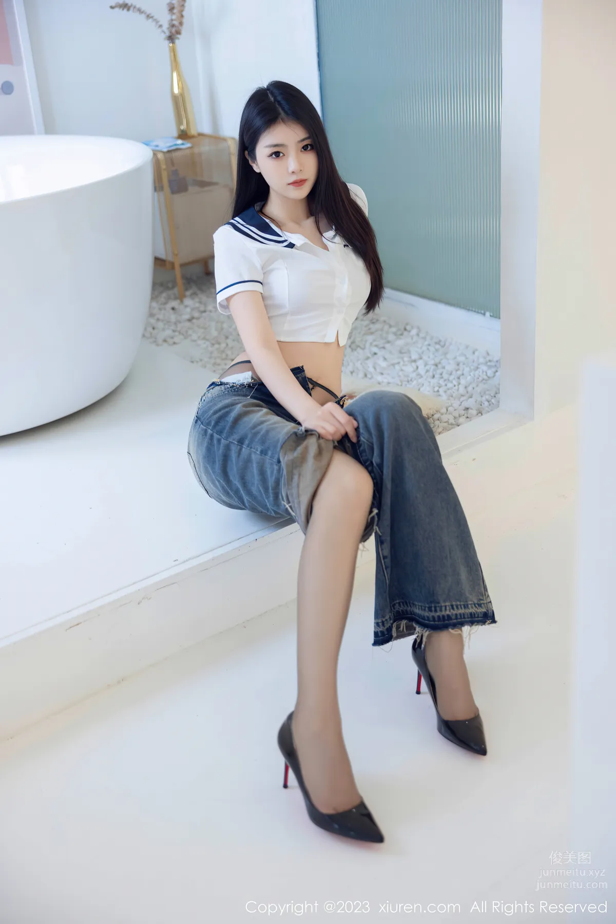 [XiuRen] 2023.07.05 NO.7027 Kele Vicky Jeans photo 13