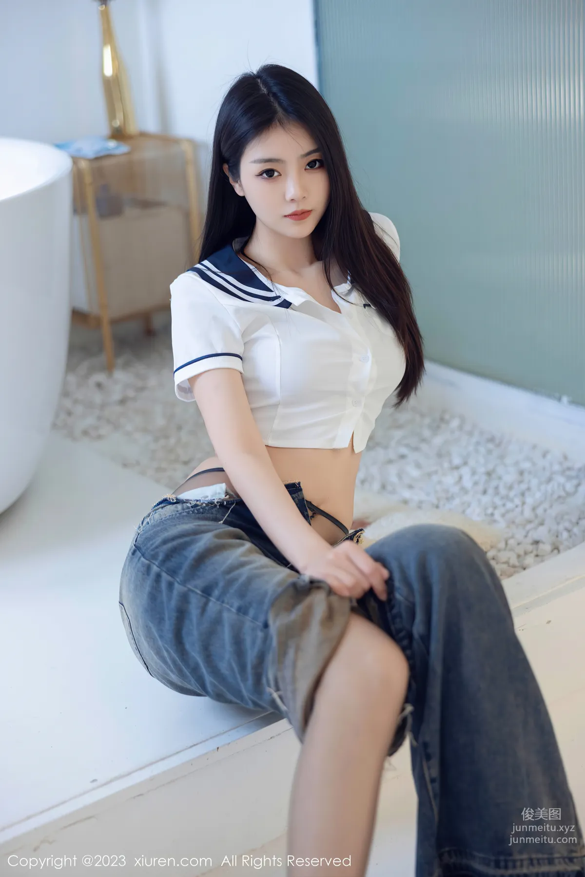 [XiuRen] 2023.07.05 NO.7027 Kele Vicky Jeans photo 14