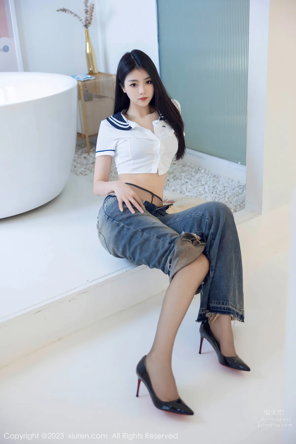 [XiuRen] 2023.07.05 NO.7027 Kele Vicky Jeans photo 15
