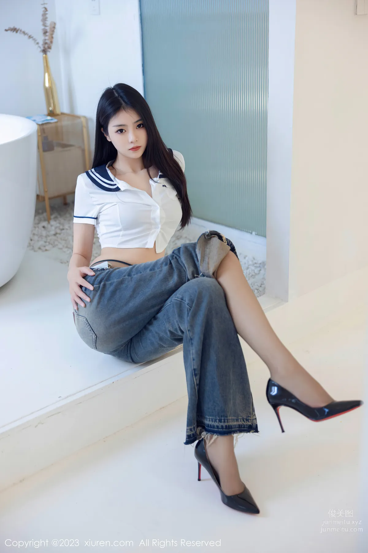 [XiuRen] 2023.07.05 NO.7027 Kele Vicky Jeans photo 16