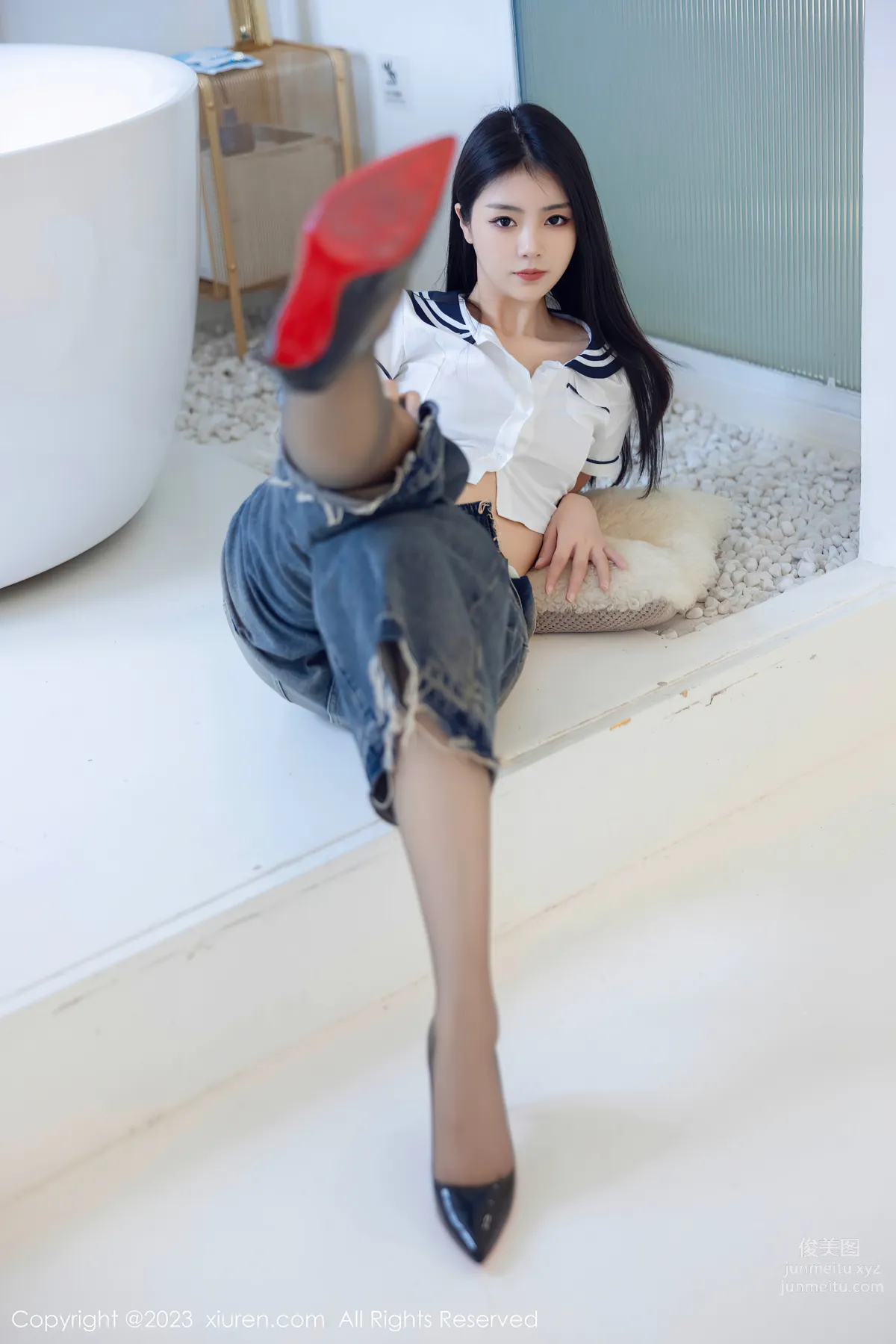 [XiuRen] 2023.07.05 NO.7027 Kele Vicky Jeans photo 17