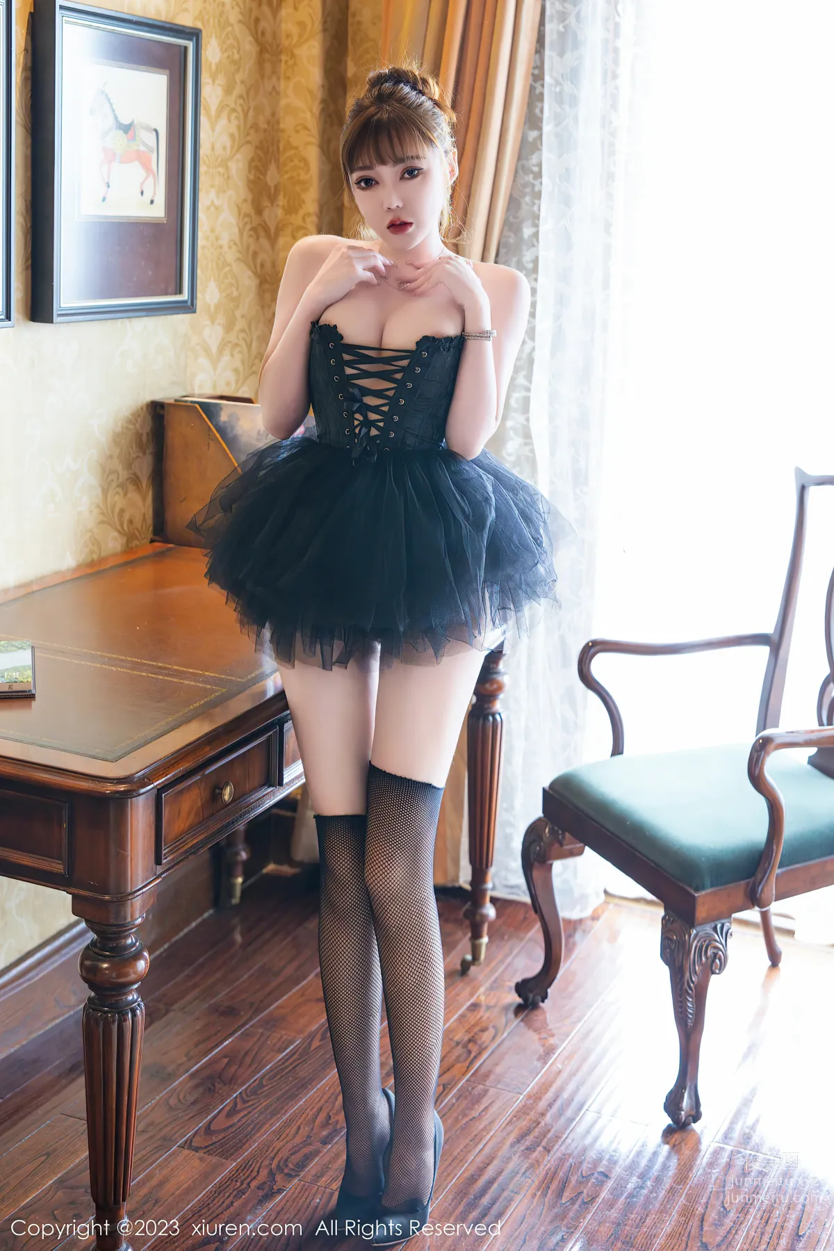[XiuRen] 2023.07.11 NO.7057 Menghanyao baby Black Stockings photo 10
