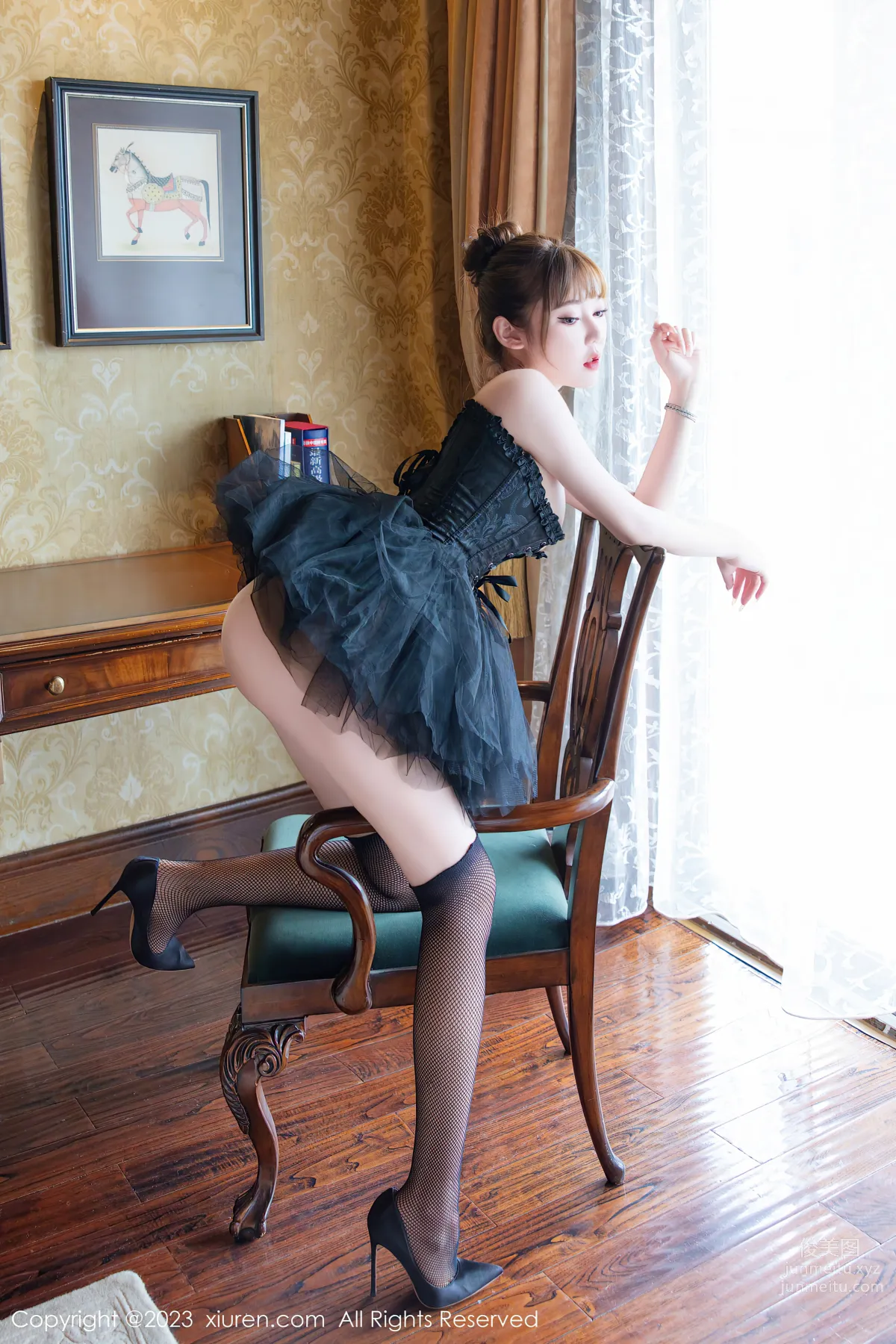 [XiuRen] 2023.07.11 NO.7057 Menghanyao baby Black Stockings photo 11