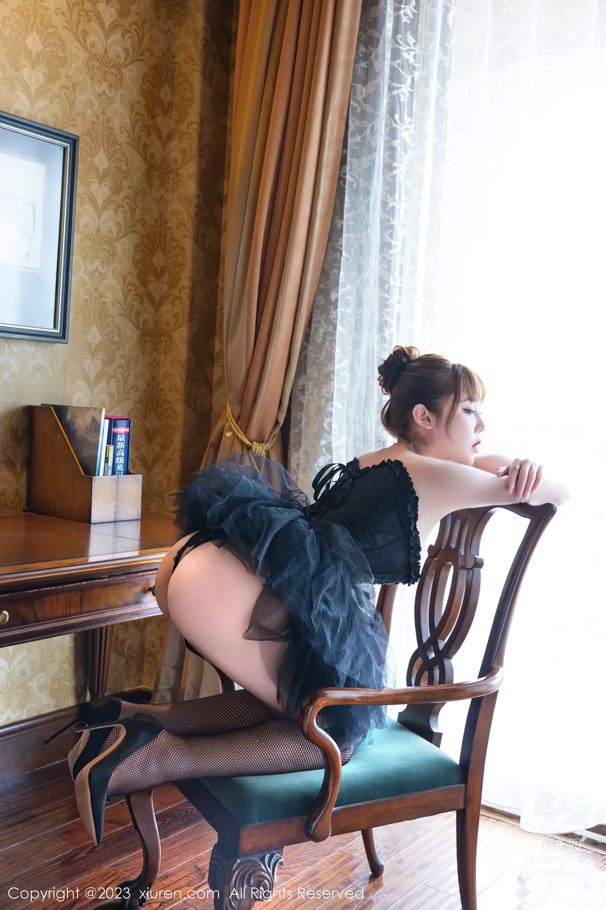 [XiuRen] 2023.07.11 NO.7057 Menghanyao baby Black Stockings photo 14