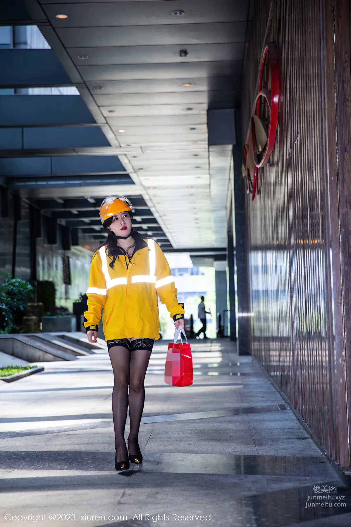 [XiuRen] 2023.07.18 NO.7093 Wang Wanyou Queen, Black Stockings photo 8