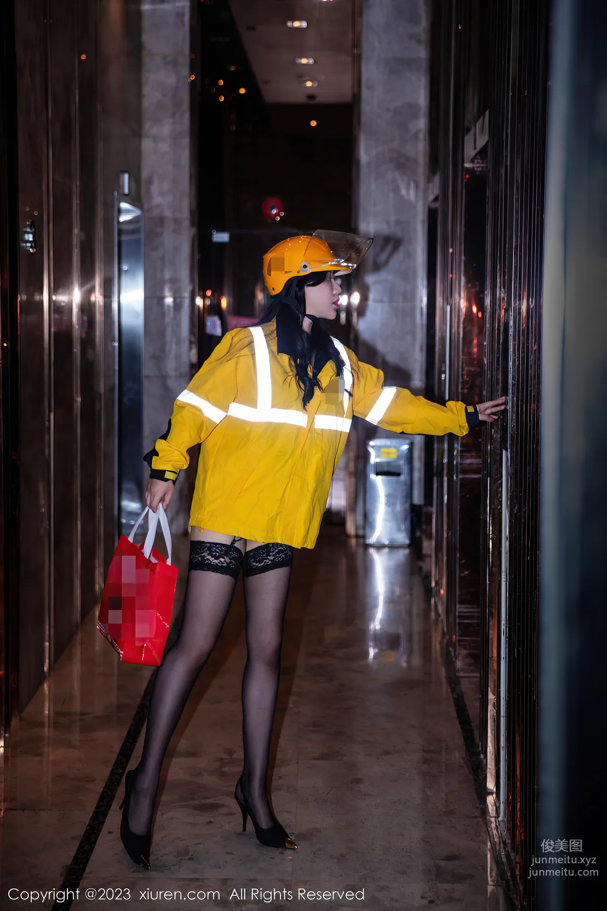[XiuRen] 2023.07.18 NO.7093 Wang Wanyou Queen, Black Stockings photo 10