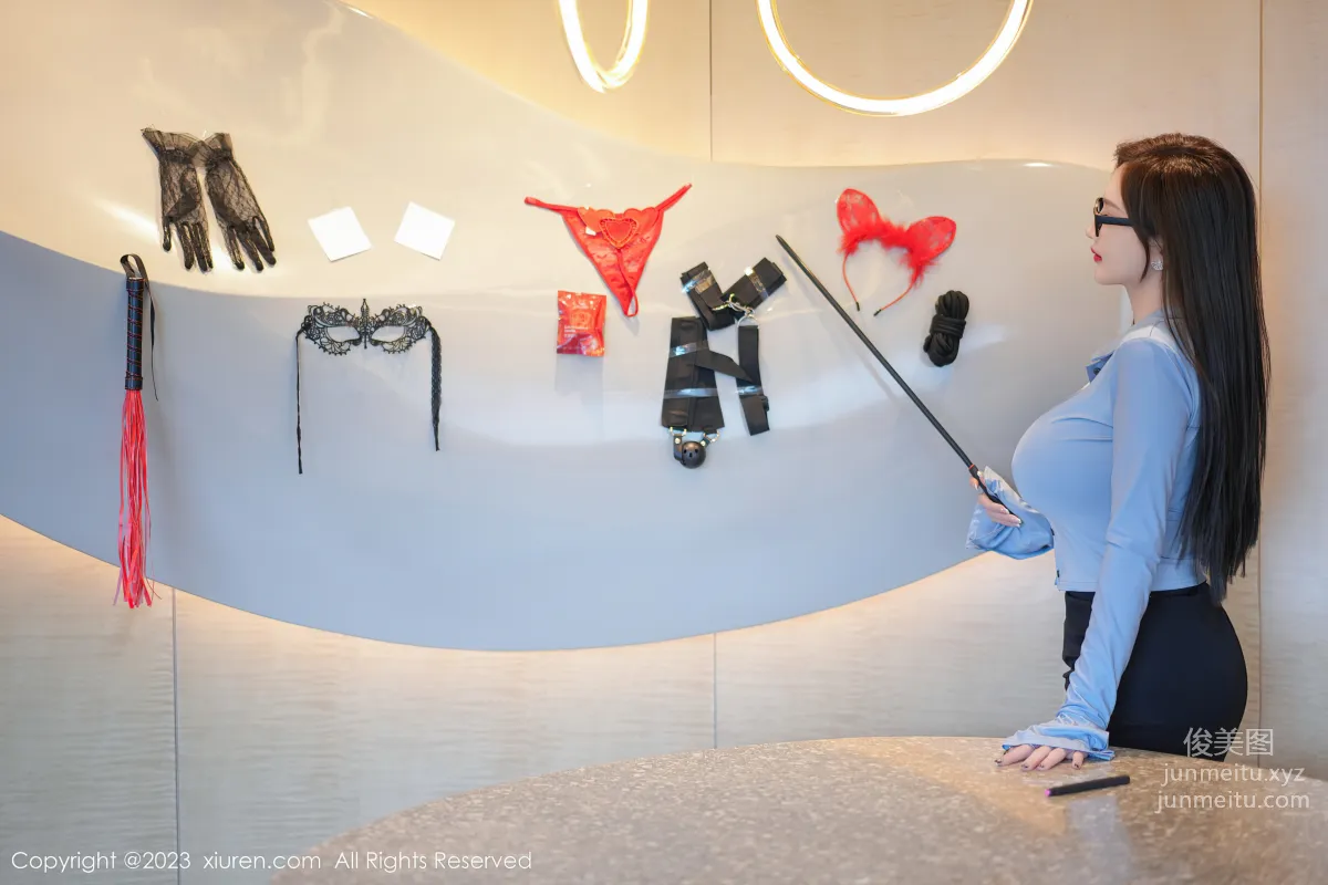 [XiuRen] 2023.07.18 NO.7095 Carol Zhou Yanxi Black Stockings photo 1