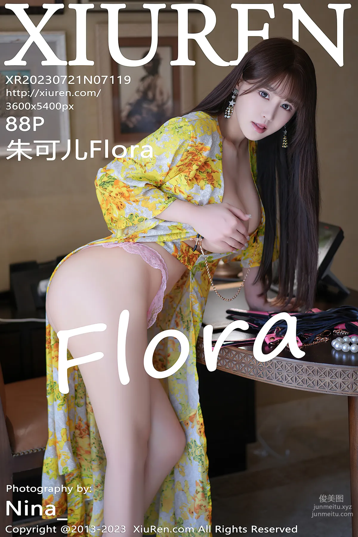 [Xiuren秀人網]2023.07.21 NO.7119 朱可兒Flora 89