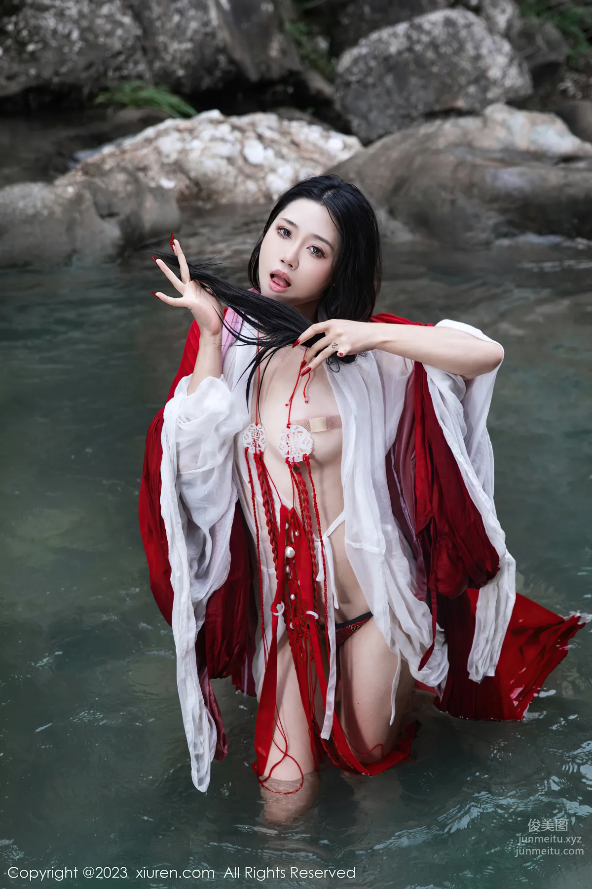 [Xiuren秀人網]2023.08.28 NO.7295 嚴利娅Yuliya 33