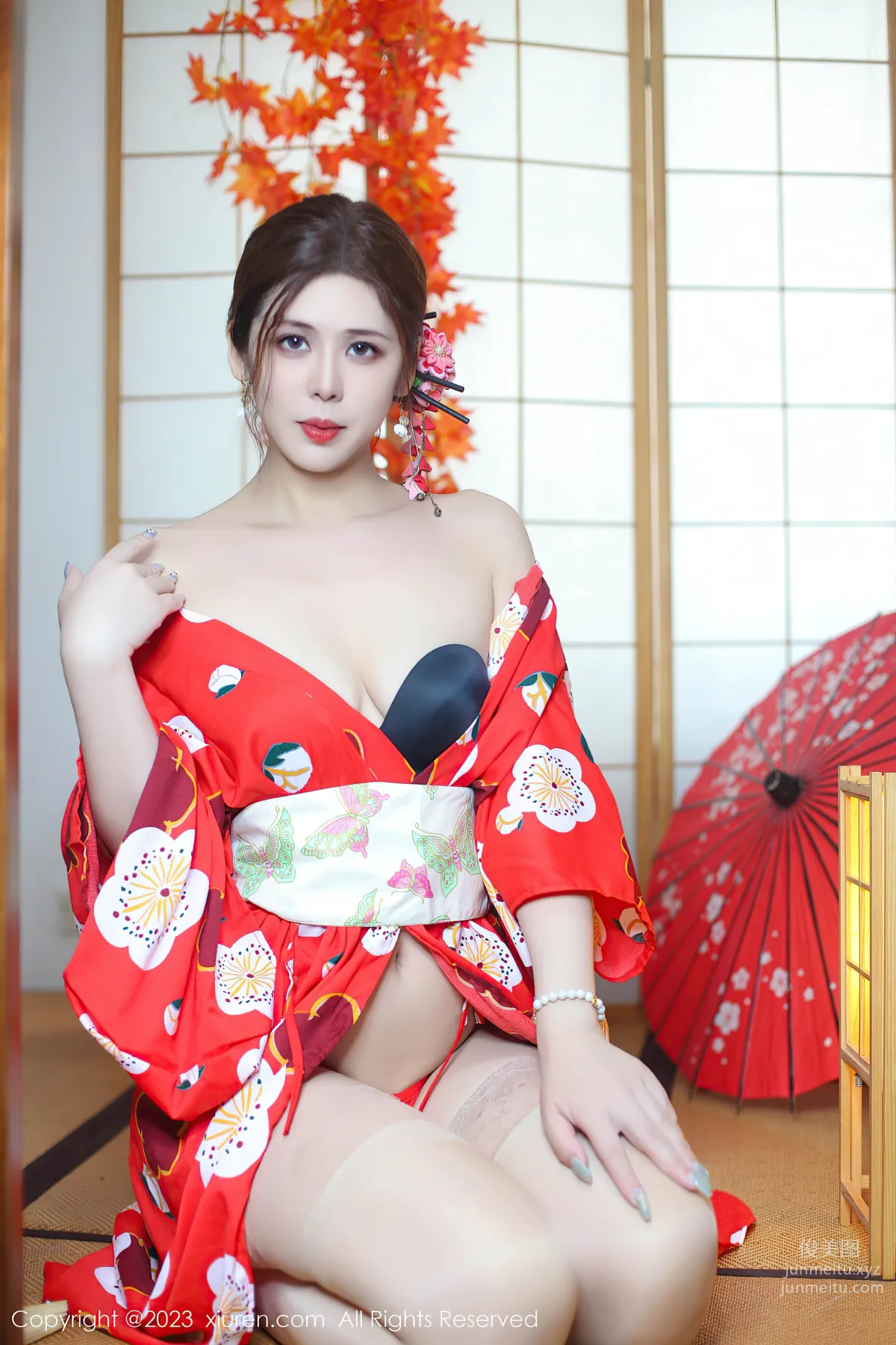 [Xiuren秀人網]2023.11.29 NO.7736 月野兔美妞 37